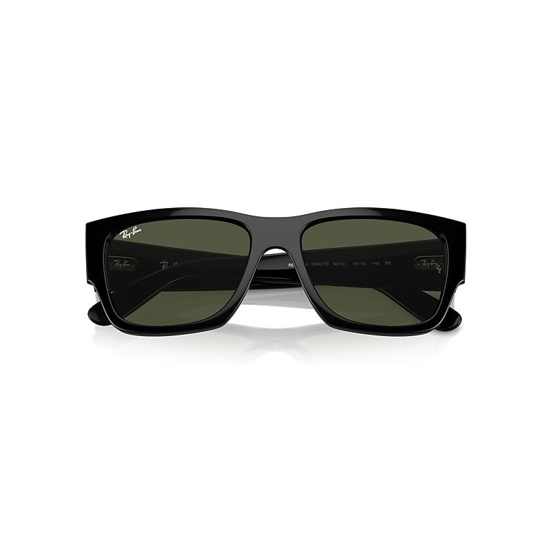 Ray-Ban Carlos Sunglasses Frame Blue Lenses Product Image