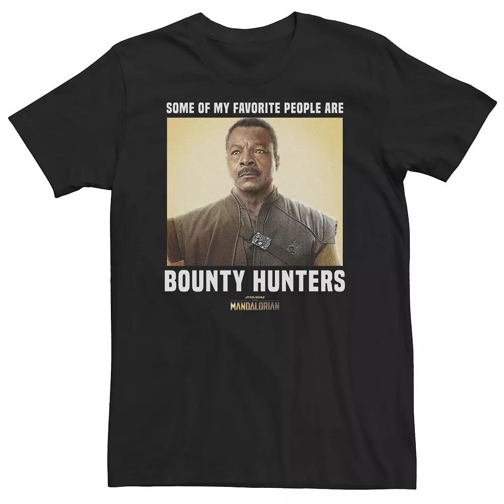 Big & Tall Star Wars The Mandalorian "Some Of My Favorite People Are Bounty Hunters" Tee, Men's,  Product Image