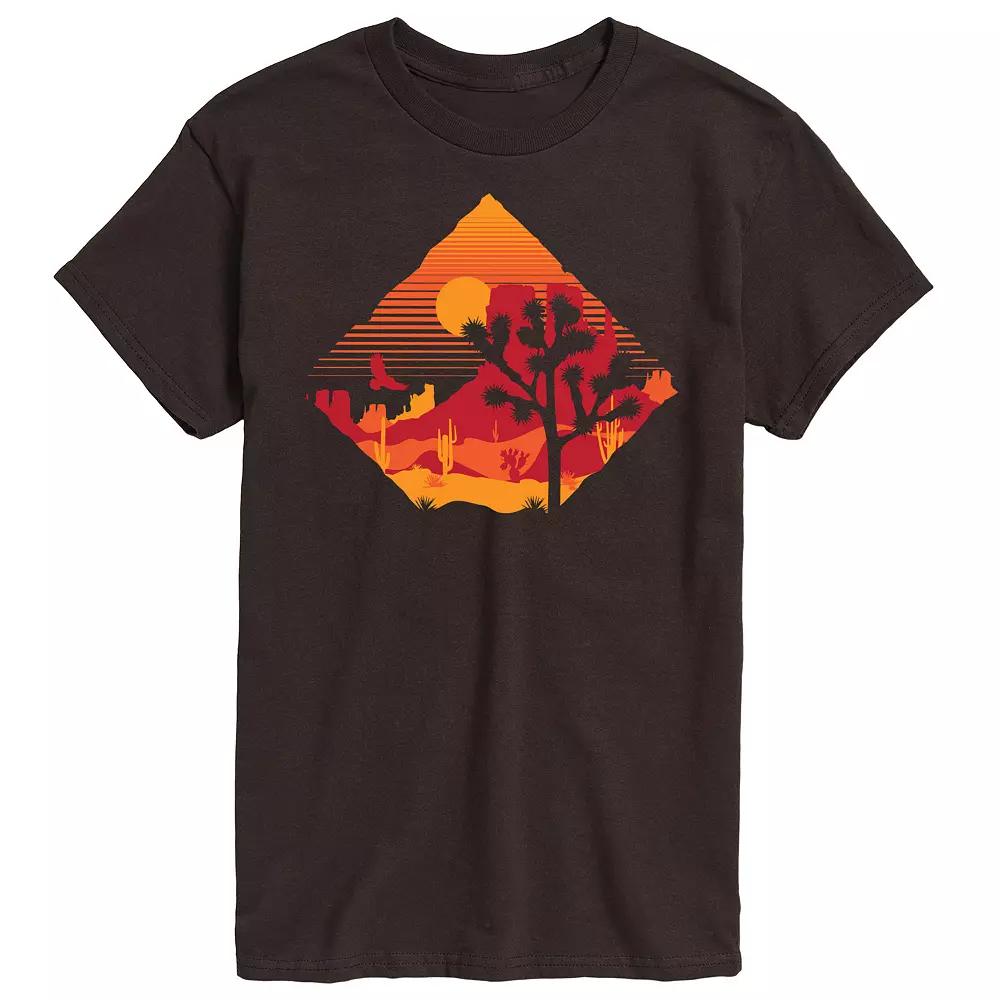 Men's Desert Sunset Graphic Tee,  Product Image