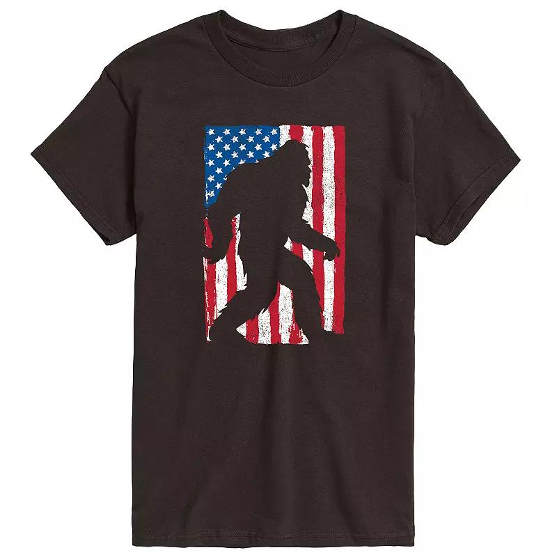 Men's Sasquatch Flag Tee,  Product Image