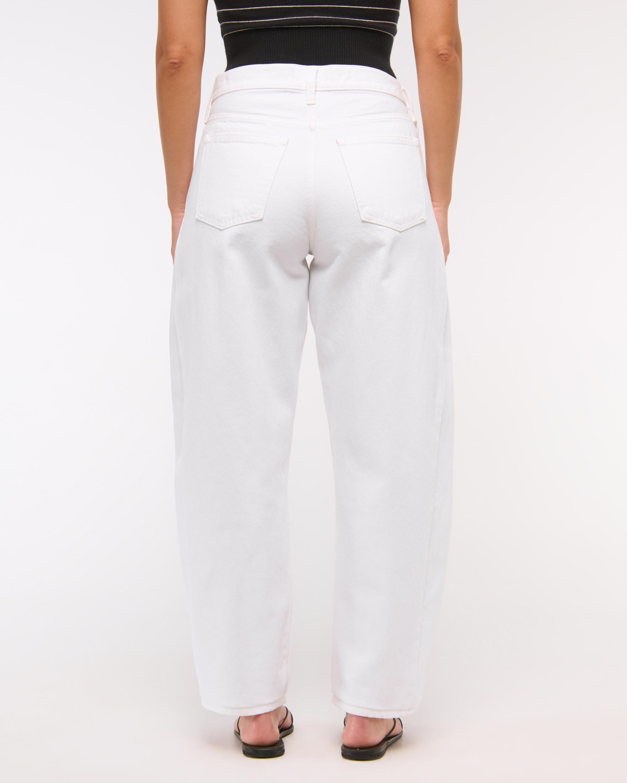 Curve Love Mid Rise Barrel Jean Product Image