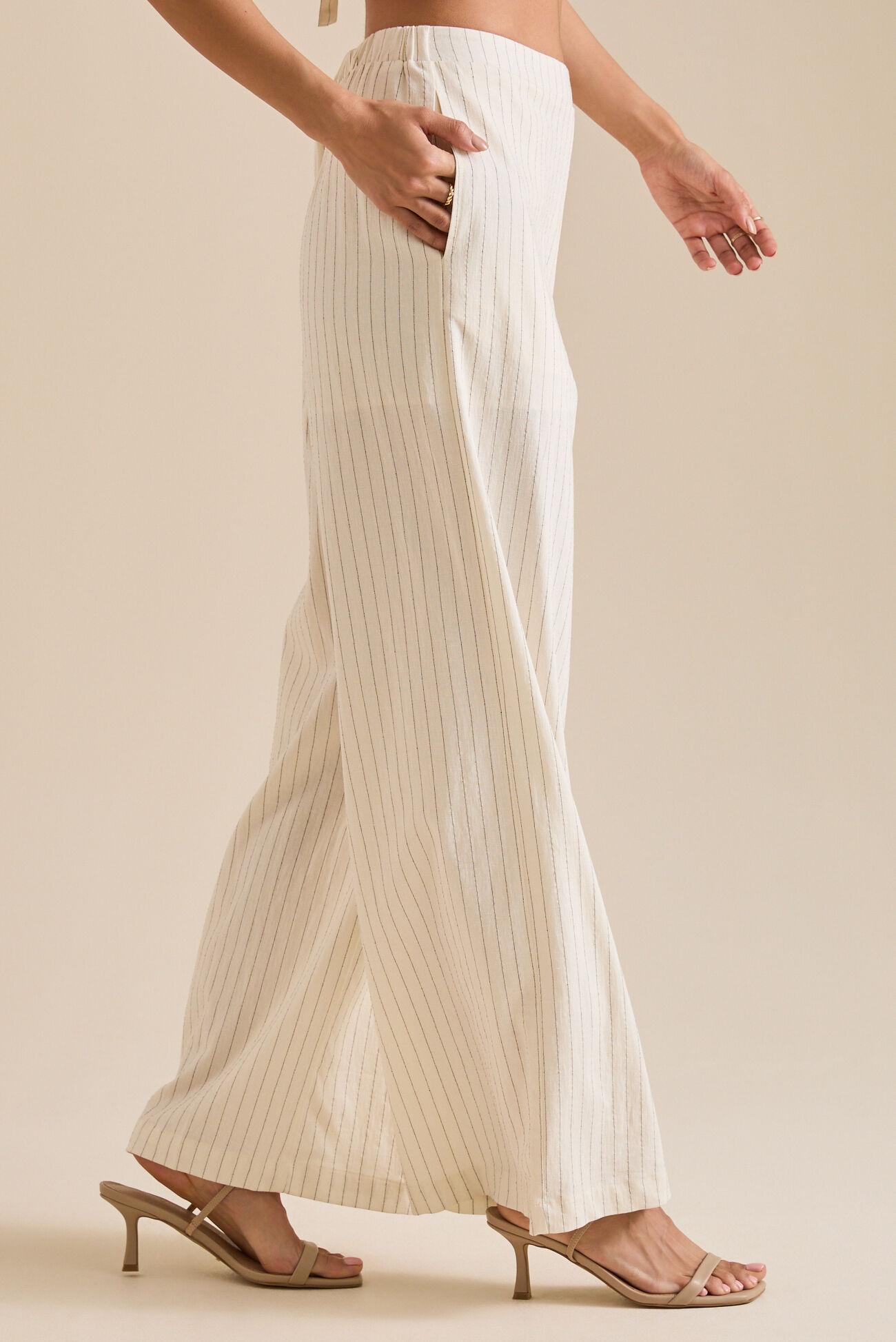 Lauren Striped Trouser Pants Product Image