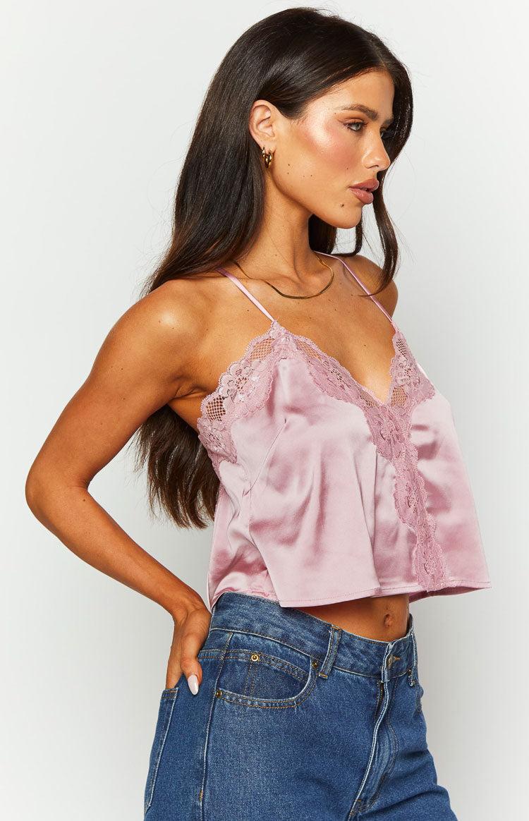 Tammy Pink Lace Cami Top Baby Product Image