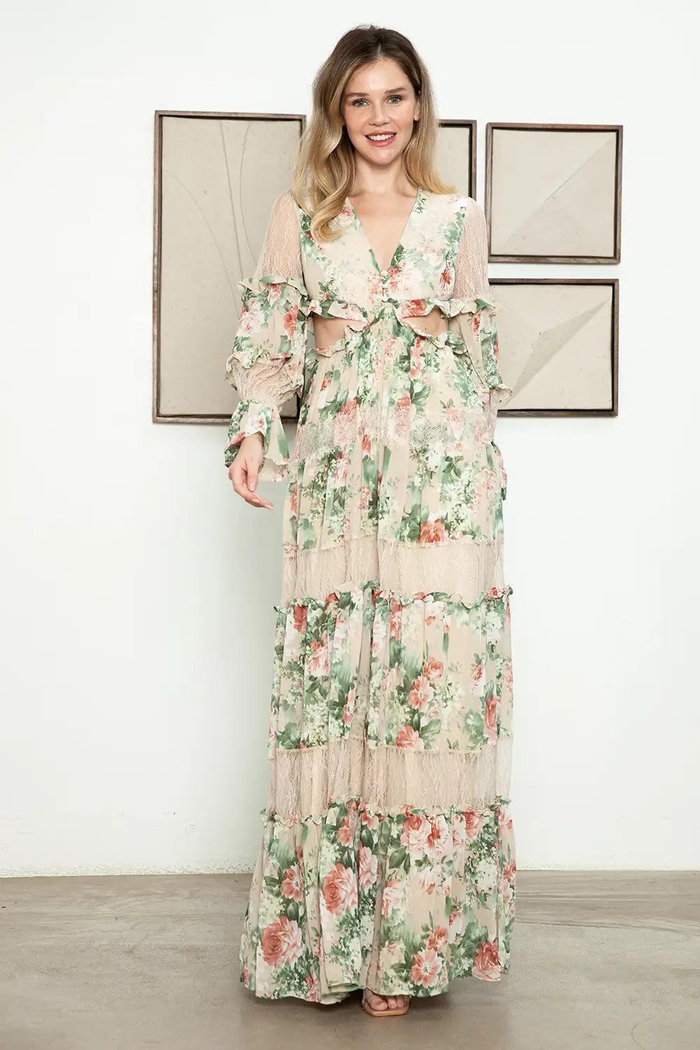 ENOLA MAXI DRESS Product Image