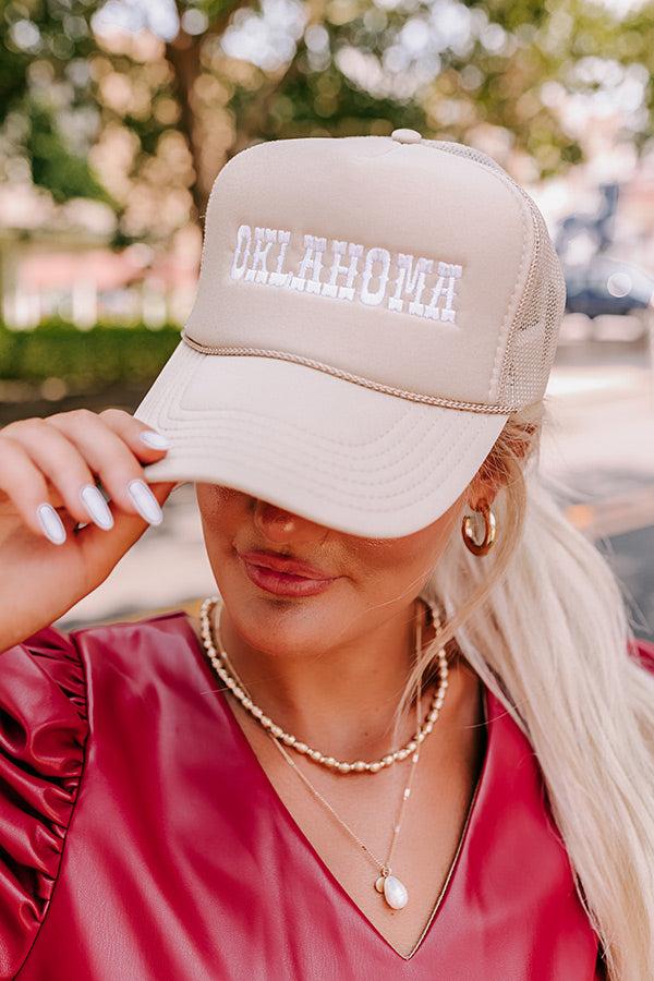 Oklahoma Embroidered Trucker Hat Product Image