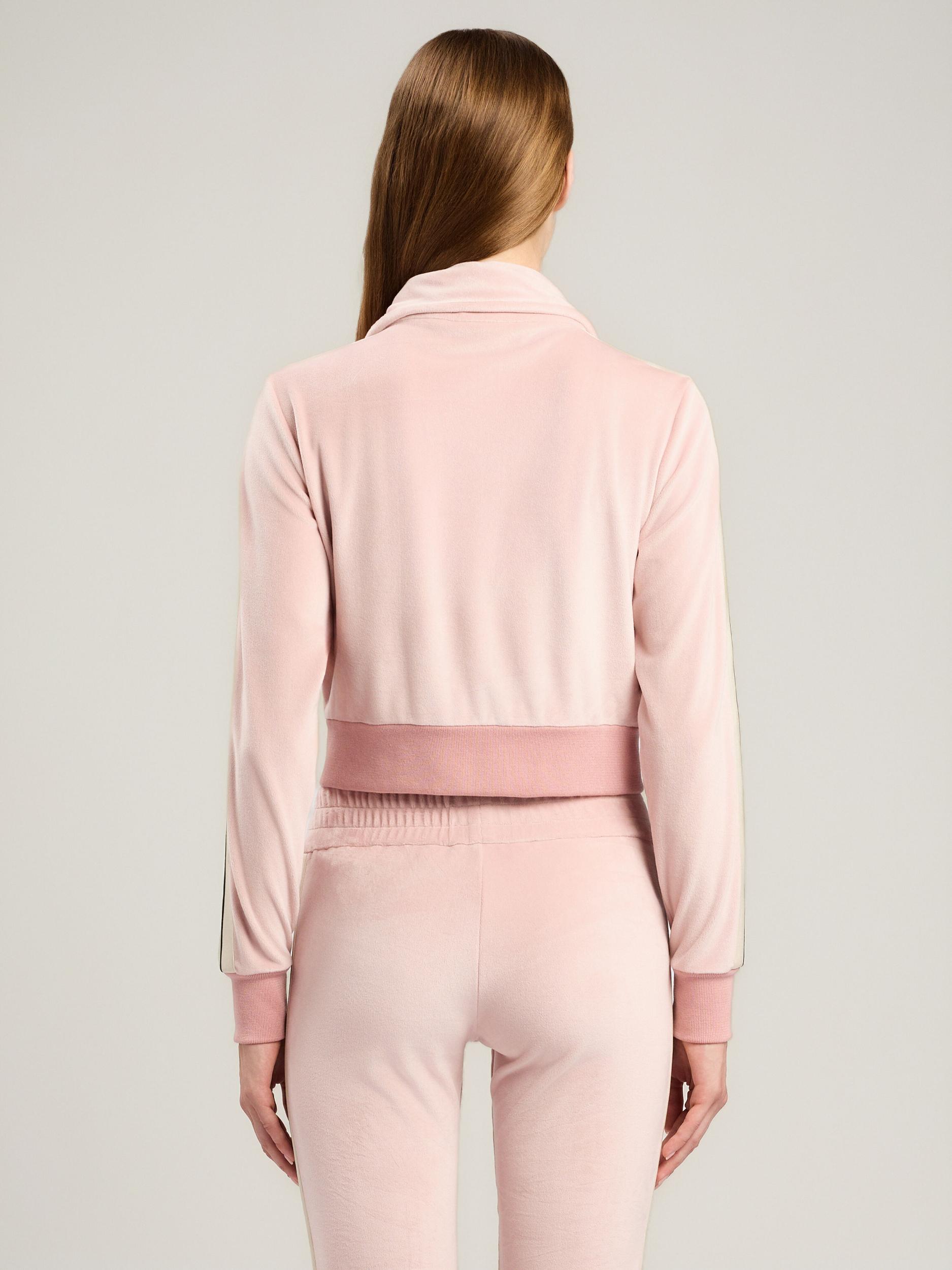 Logo Chenille Crop Track Jacket Product Image