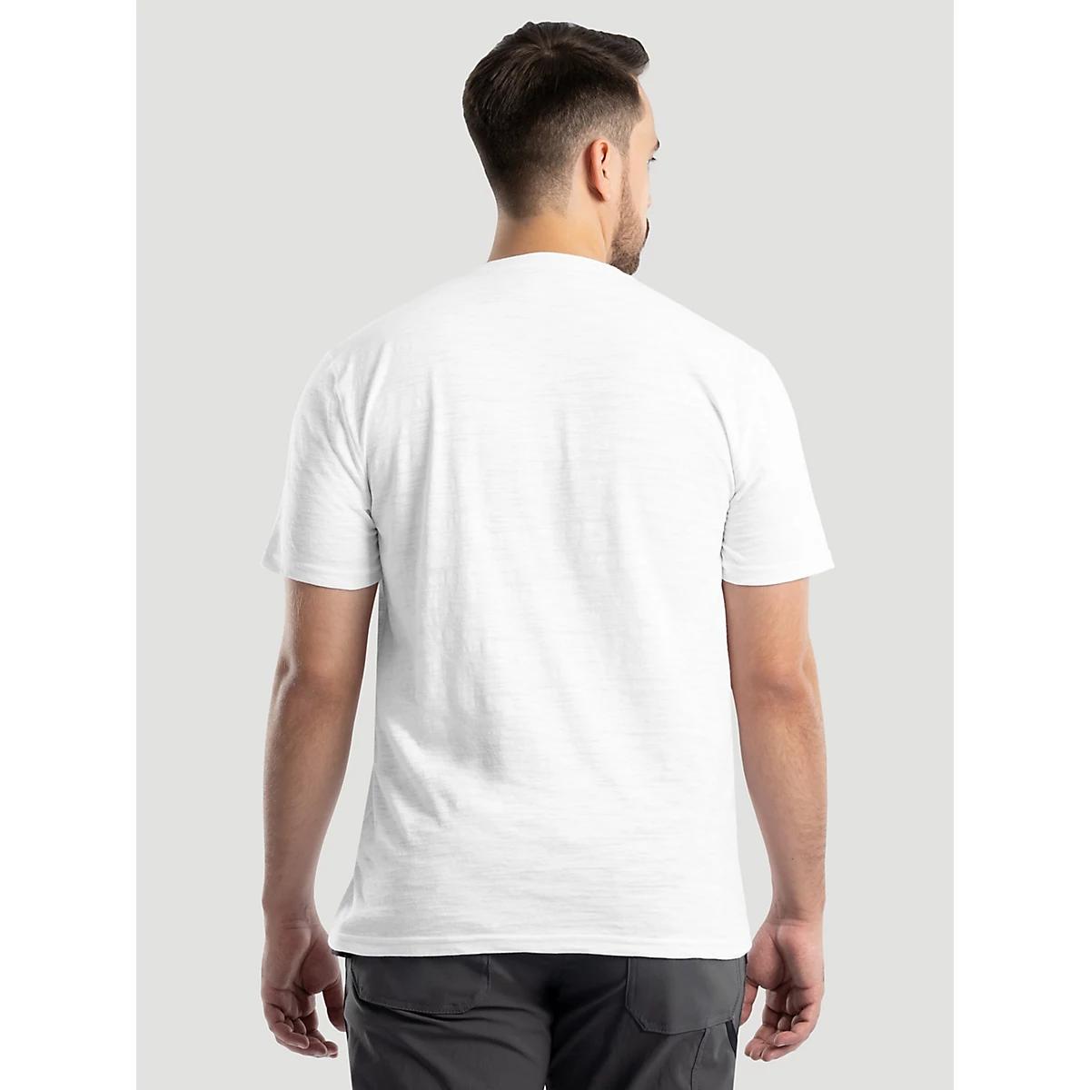 Men's Slub Knit Henley in Bright Product Image