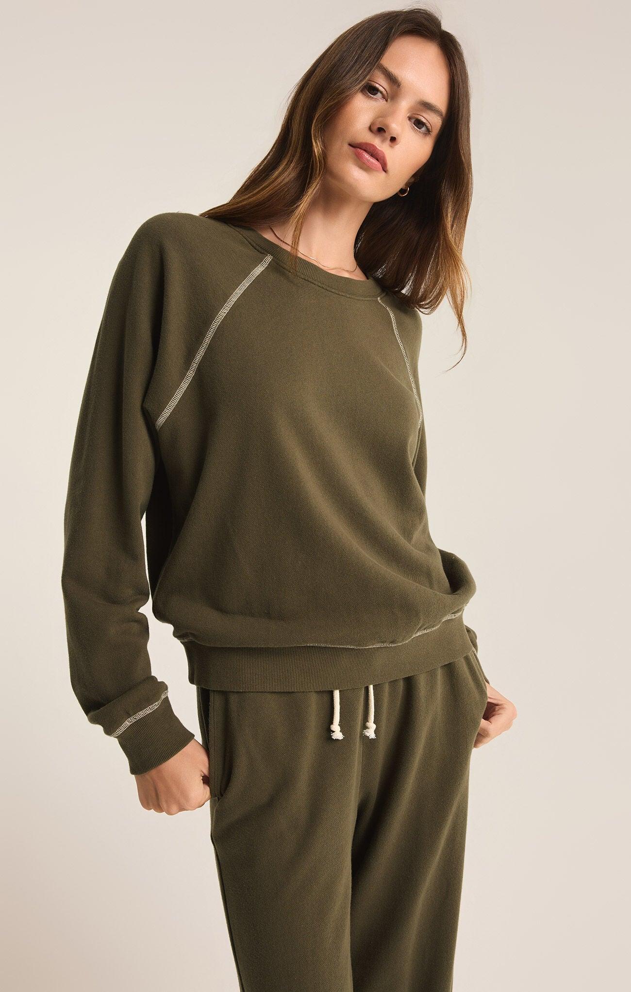 Saldana French Terry Sweatshirt Product Image