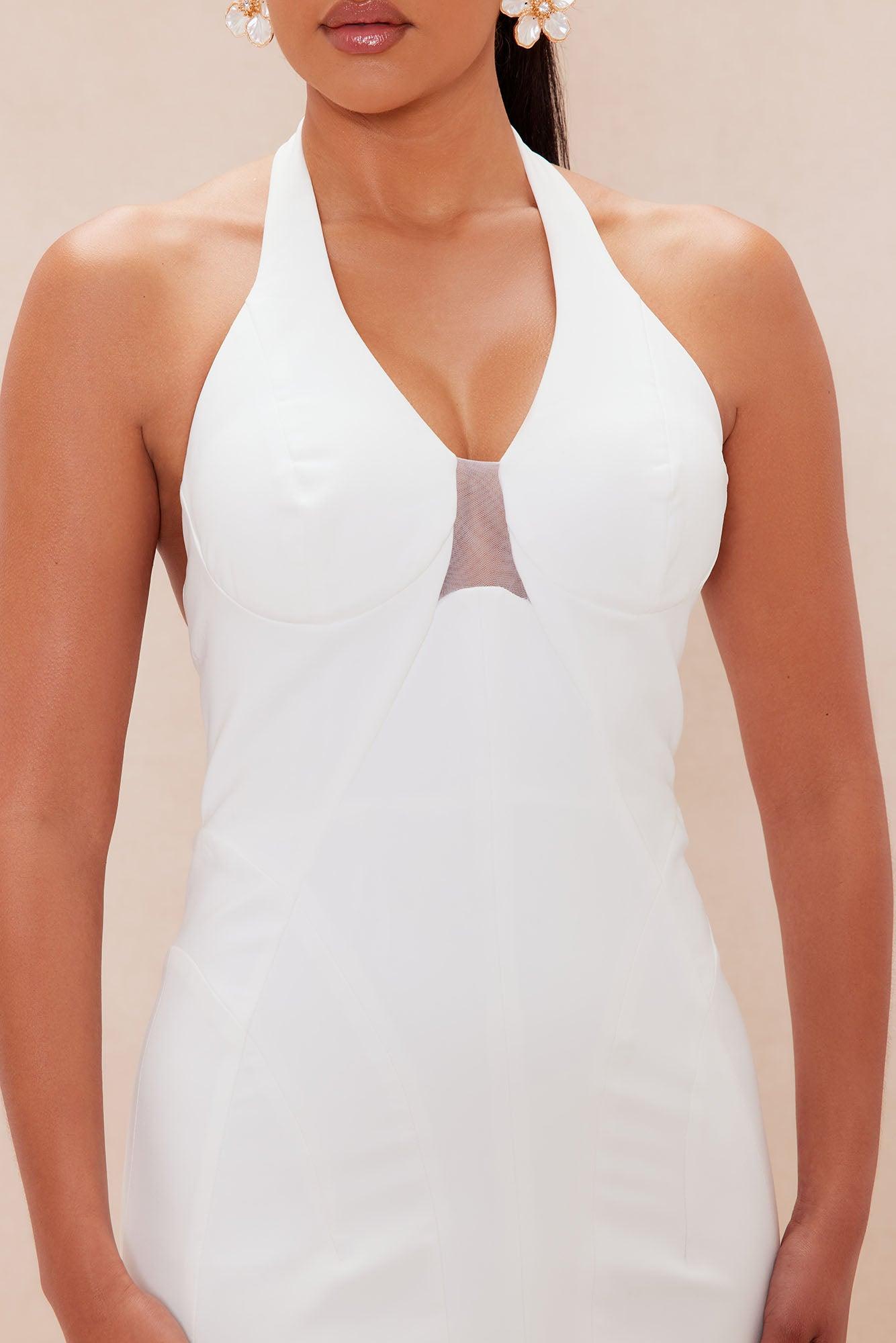 Sandra Mini Dress - White Product Image