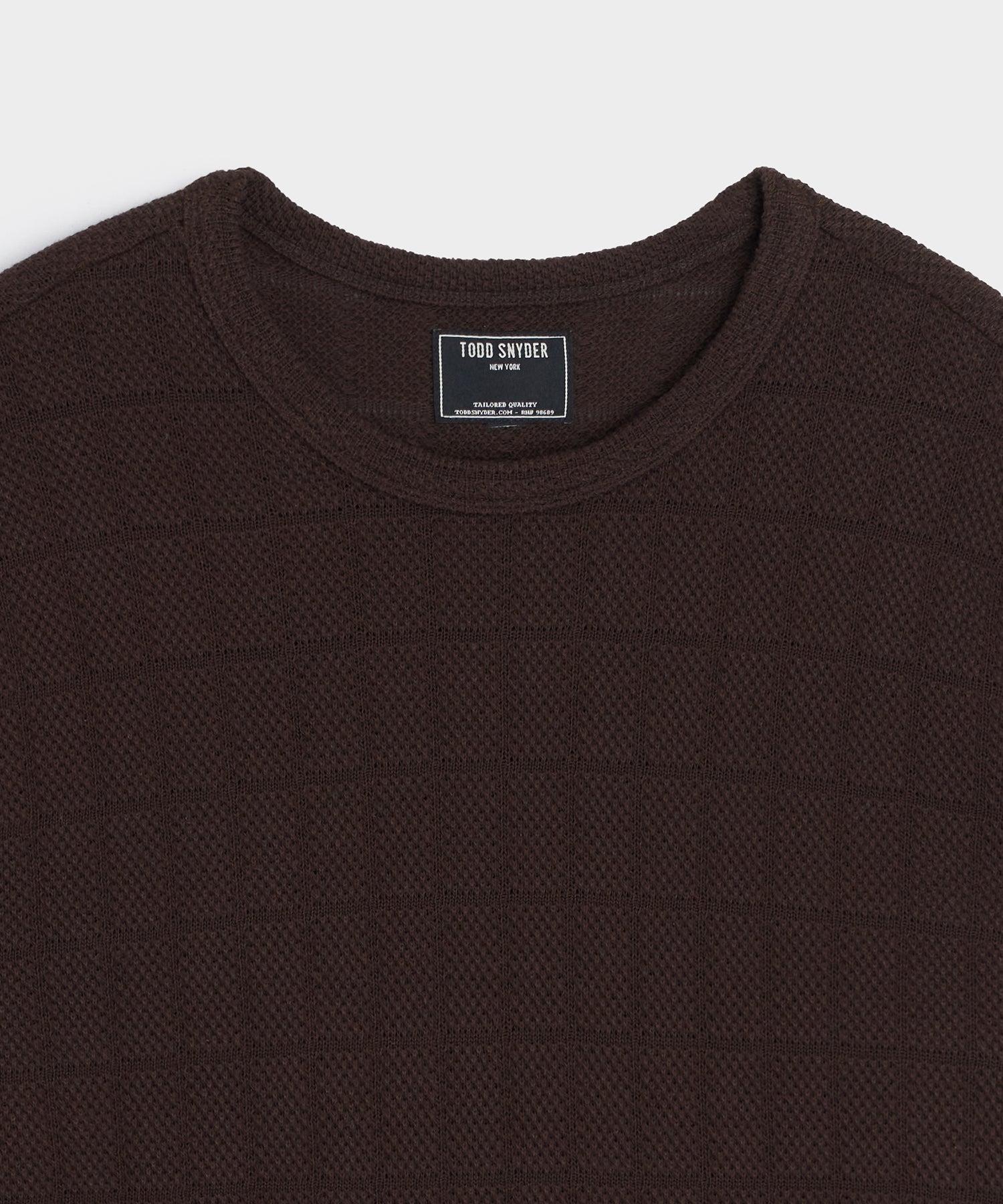 Relaxed Textured Cotton Tee Product Image