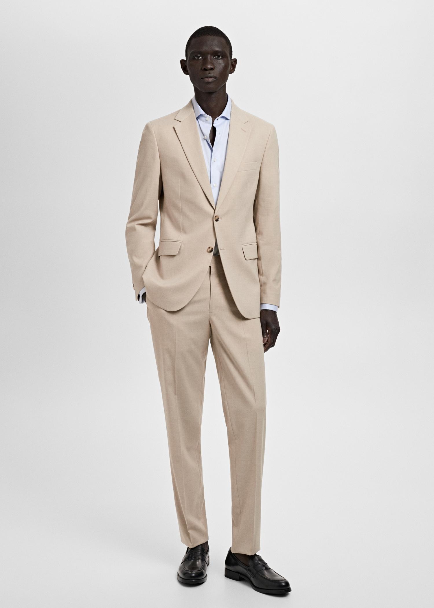 Milan slim-fit suit pants - Men | MANGO USA Product Image