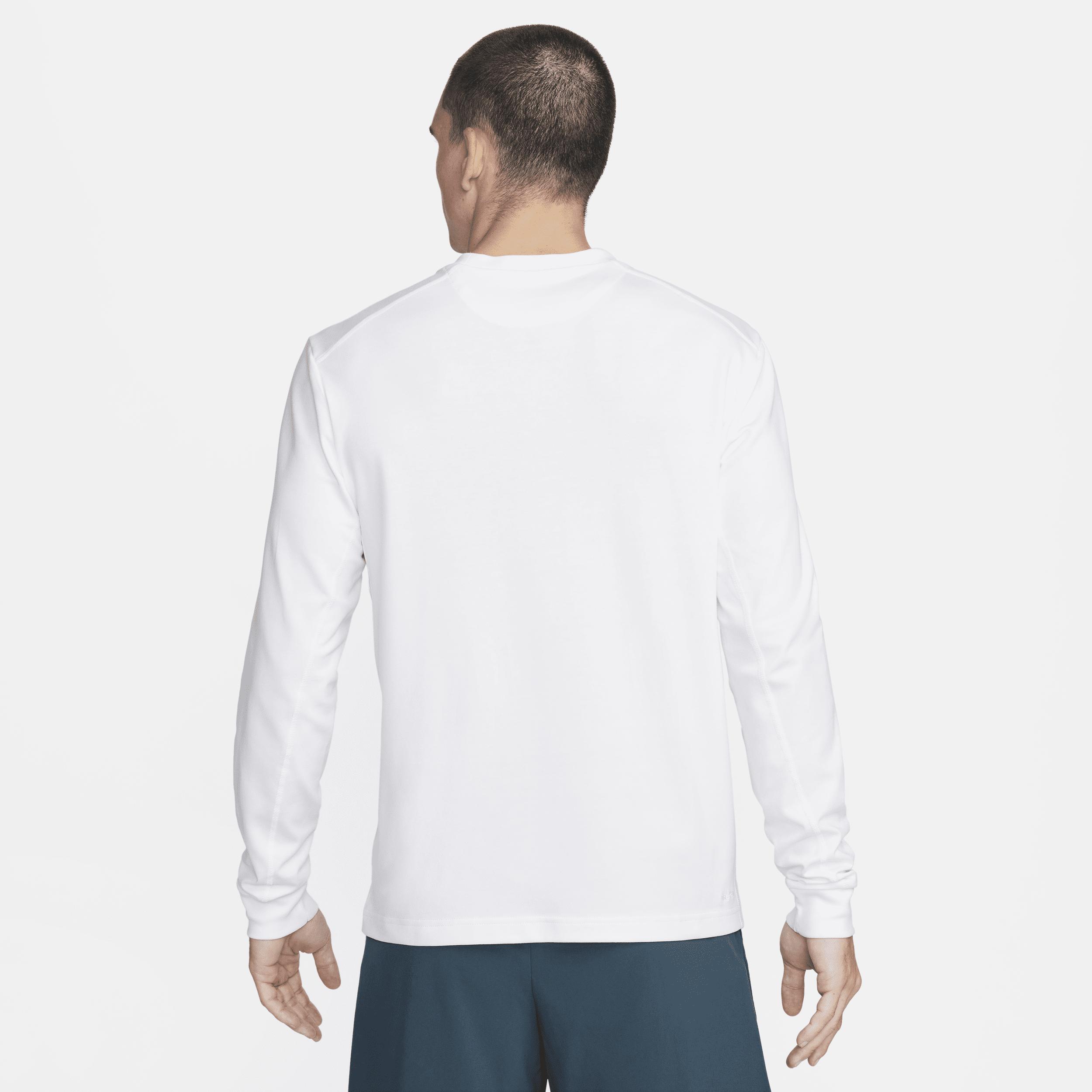 Nike Mens Primary Dri-FIT Long-Sleeve Versatile Top | FB8585-100 Product Image