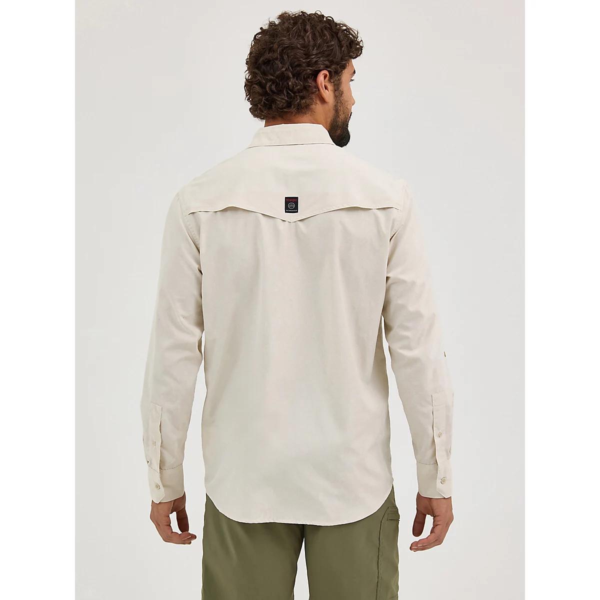 Wrangler ATG™ Men's Drover Utility Shirt in Iceberg Product Image