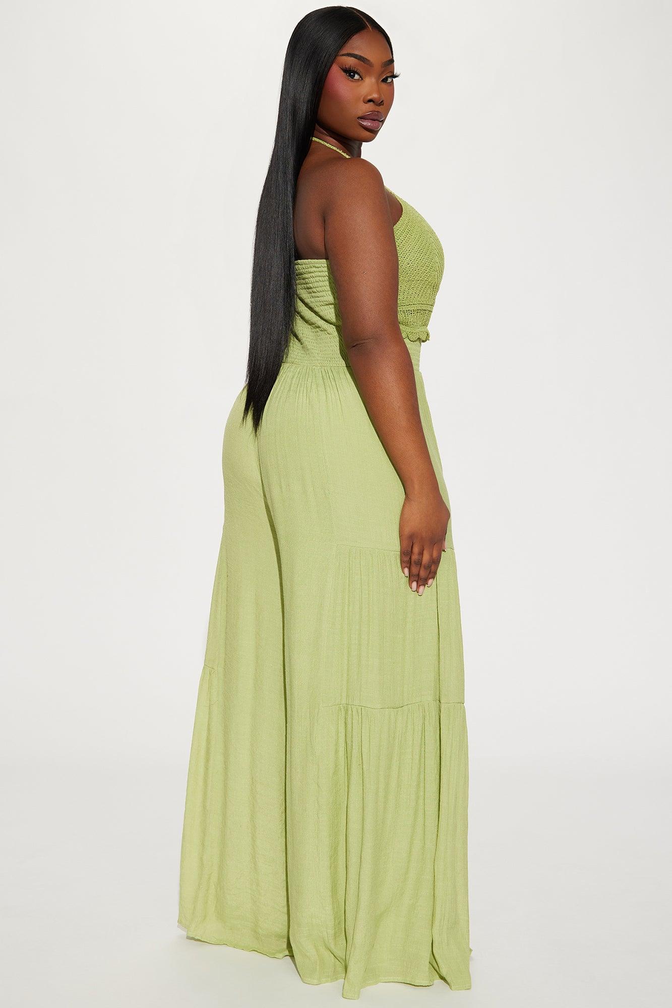 Malta Vacay Jumpsuit - Green Product Image