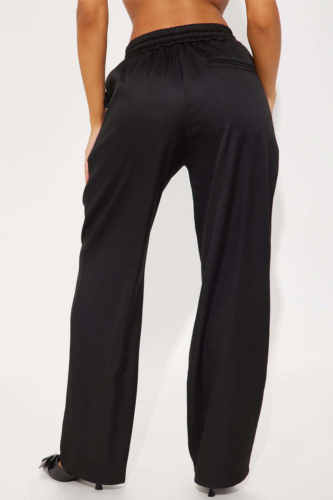 Under Control Straight Leg Trouser - Black Product Image