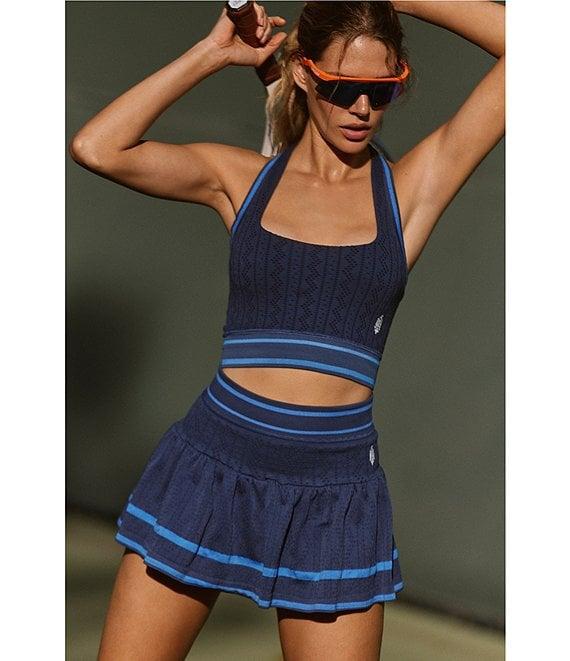FP Movement Advantage Stretch Texture Halter Neck A-Line 2-Piece Skirt Set Product Image