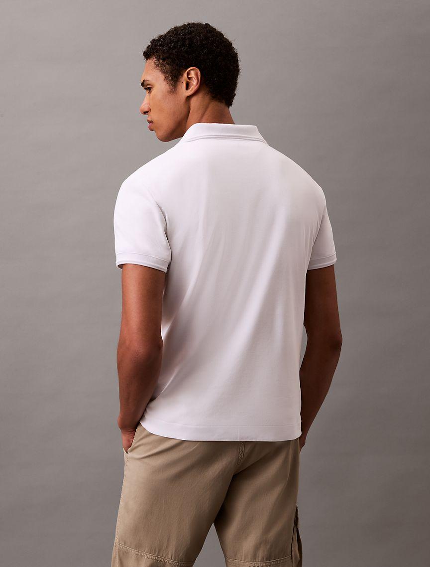Embossed Tipped Polo Shirt Product Image