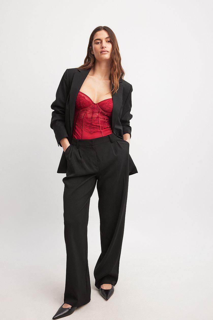 Underwired Lace Bodysuit Product Image