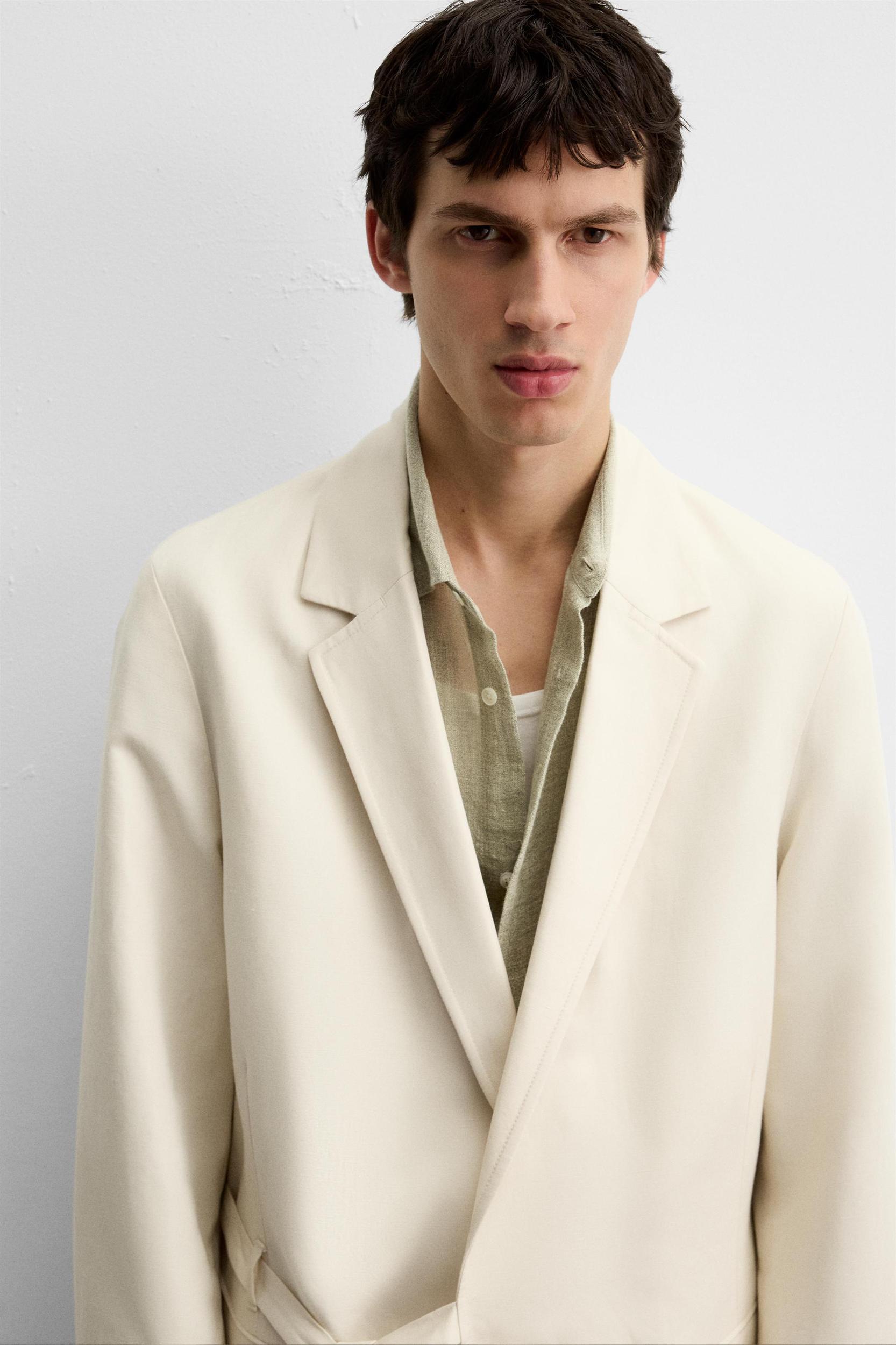 TIE SUIT BLAZER Product Image