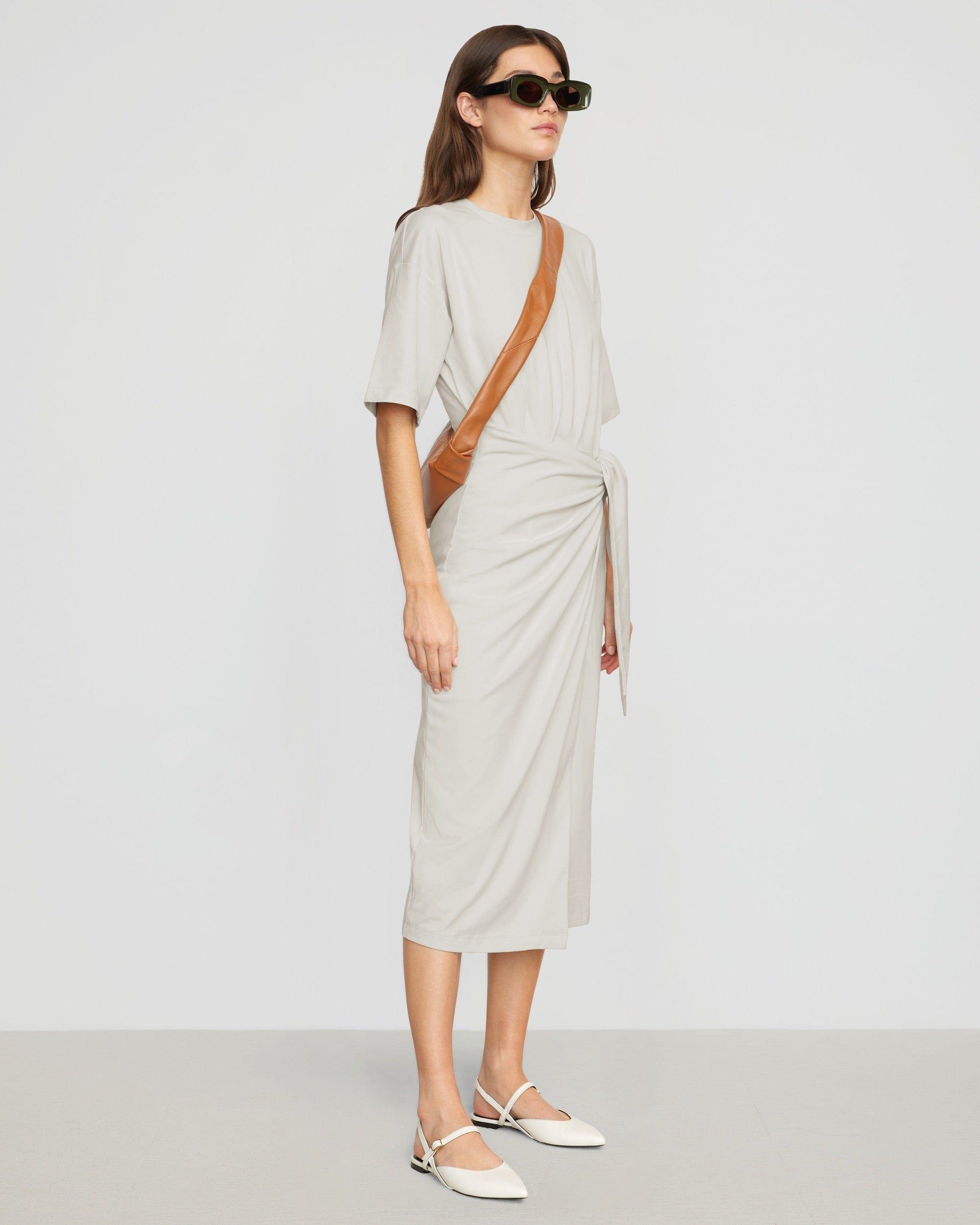 Noa Organic Cotton T-Shirt Wrap Dress Product Image