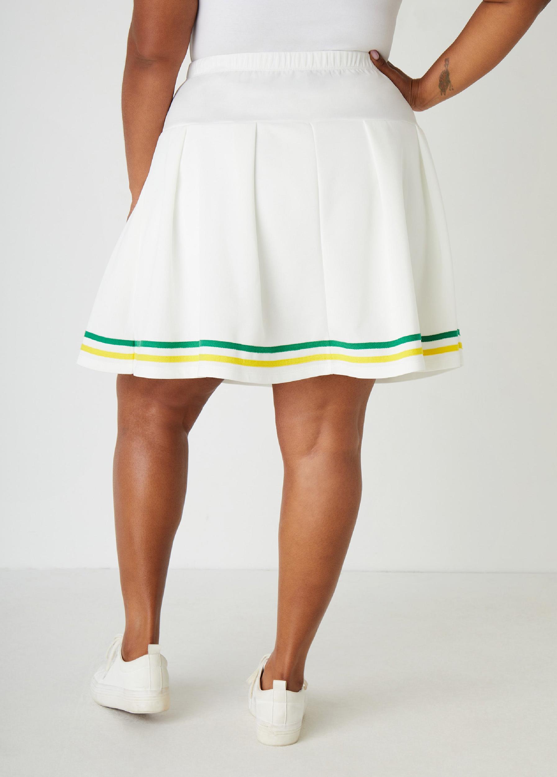 Striped Tennis Skort Product Image