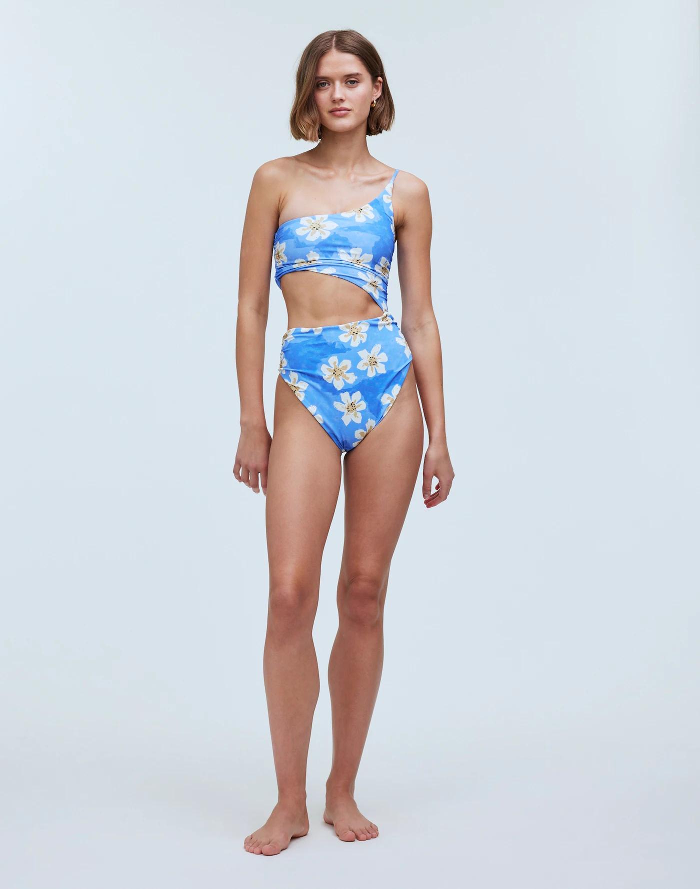 Zulu & Zephyr Hawaii Ruched One-Piece Swimsuit Product Image