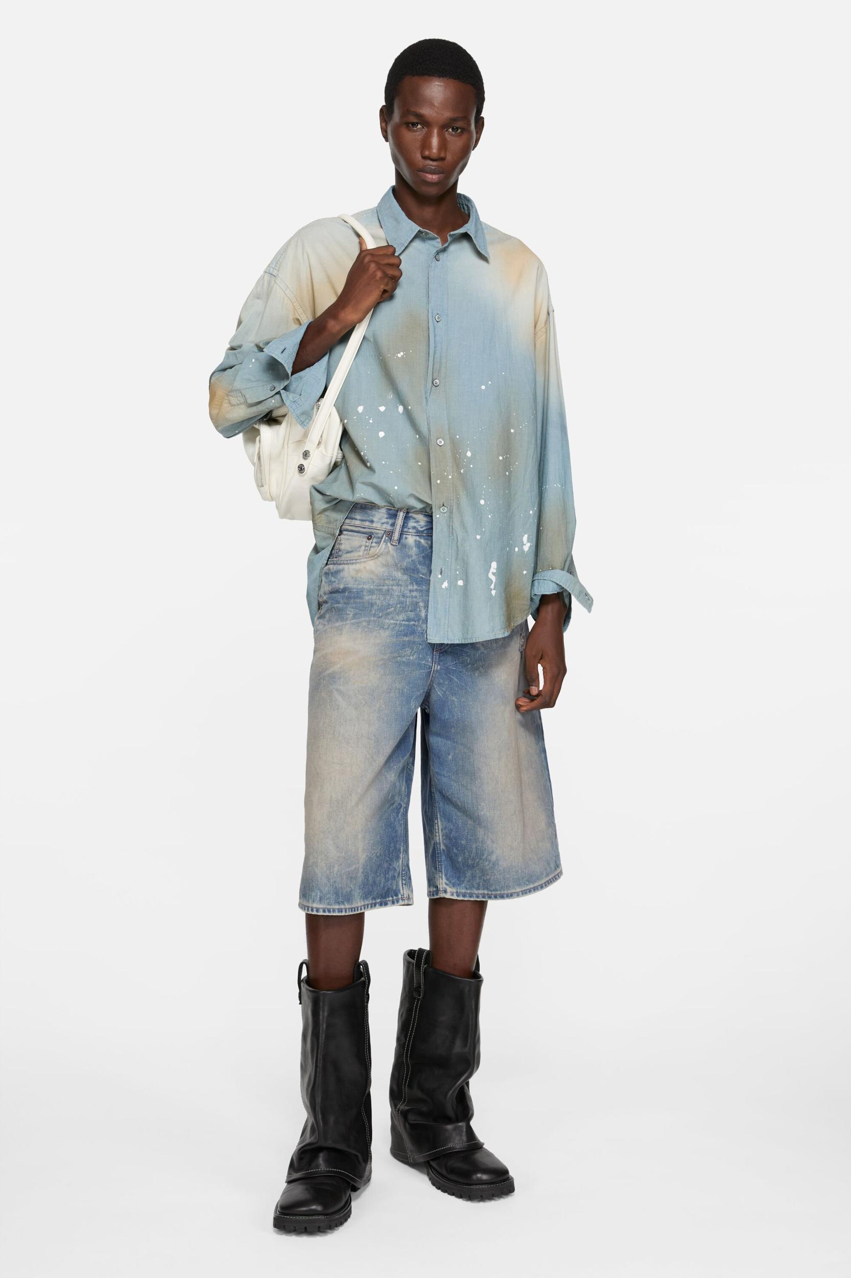 Denim shorts - Loose Fit Product Image