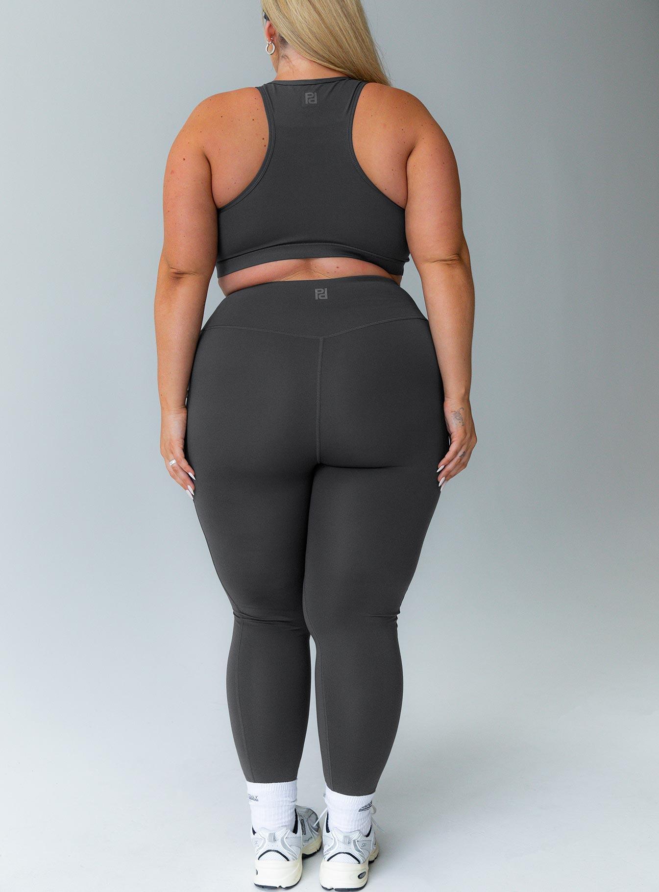 Achieve Activewear Leggings Grey Curve Product Image