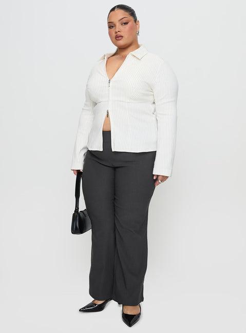 Bellar Long Sleeve Top Ivory Product Image