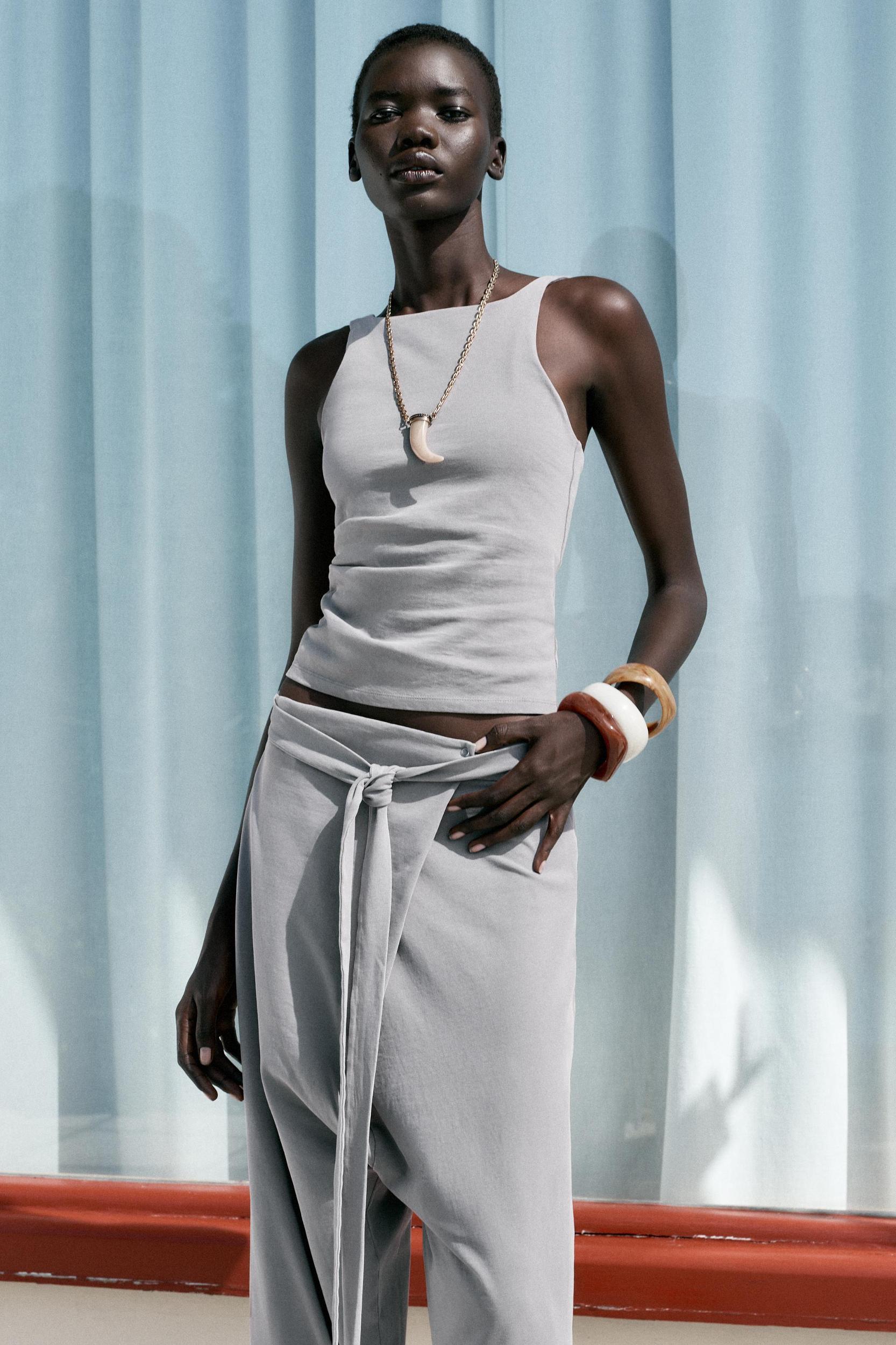 WASHED PLEAT TOP Product Image