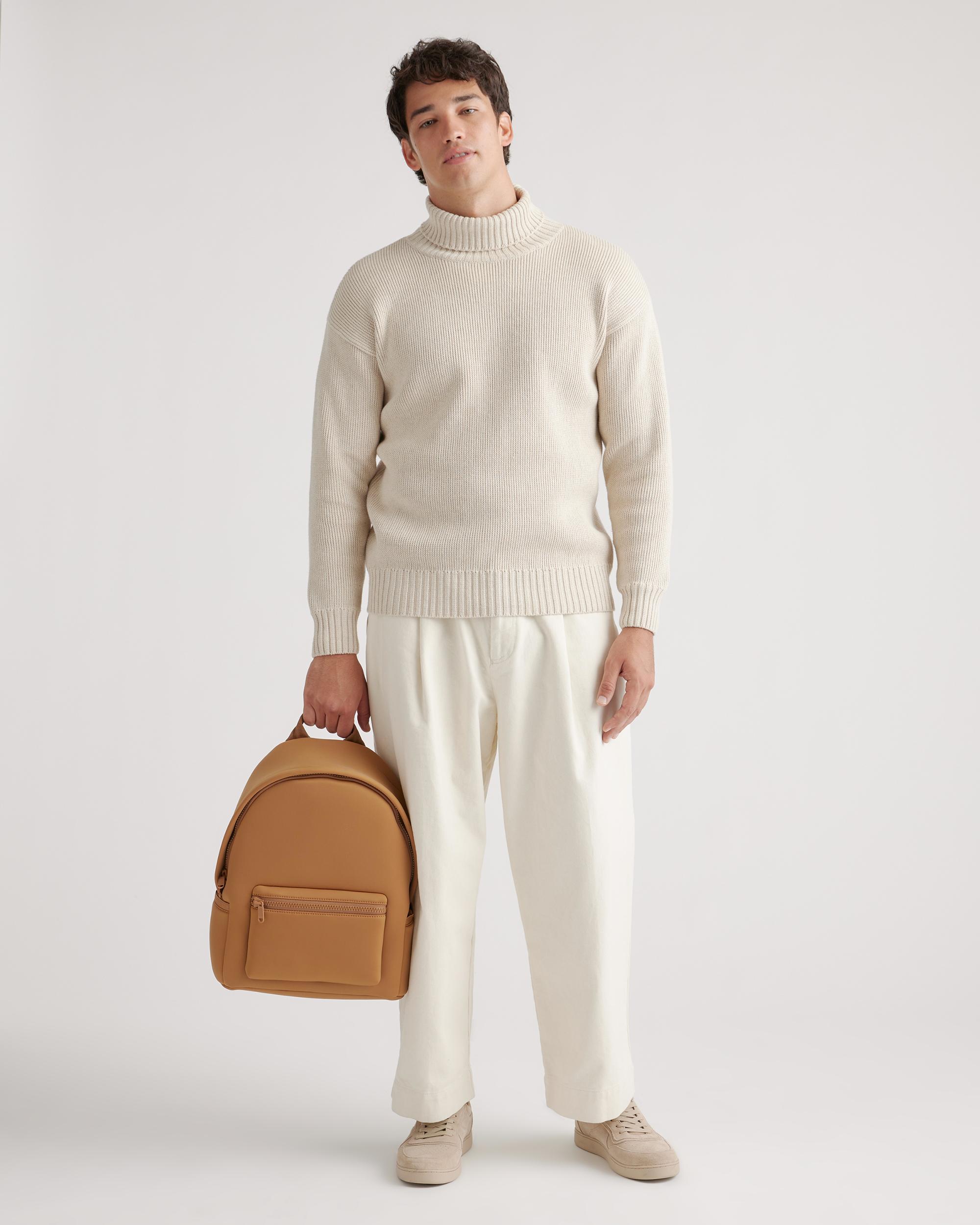 Quince | Women's All-Day Neoprene Backpack in Mocha Product Image