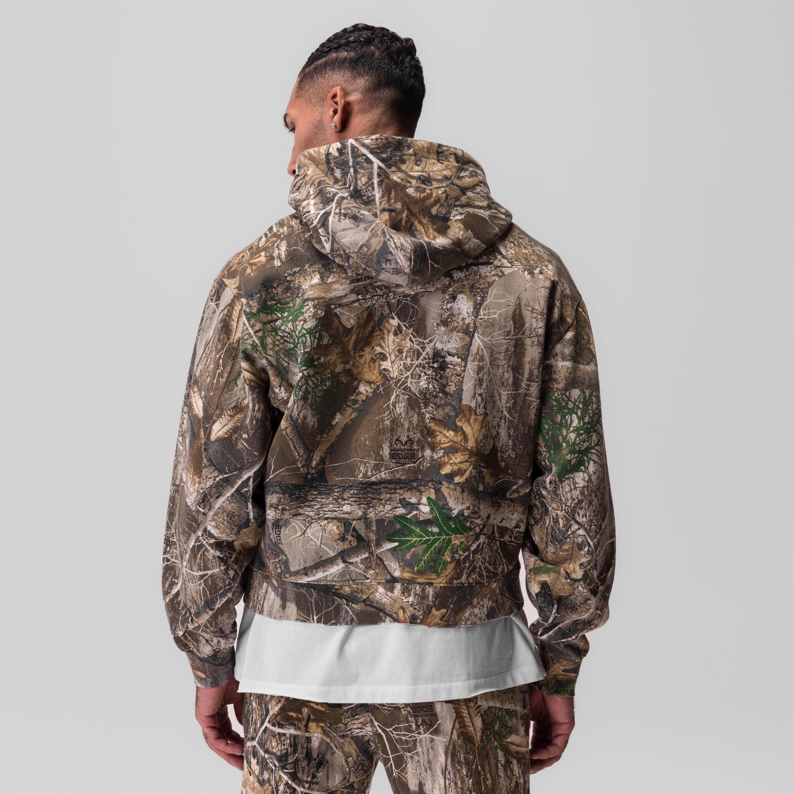 0843. Tech Essential™ Distressed Full Zip Hoodie - Realtree® Camo Product Image