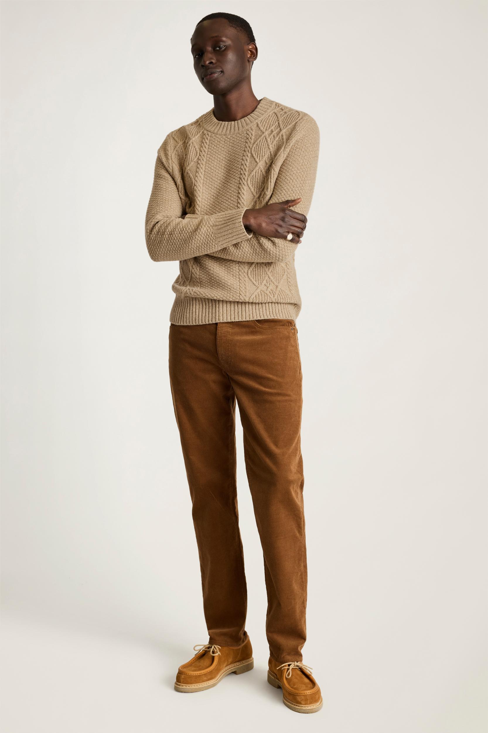 Extrafine Merino Cable Sweater Product Image