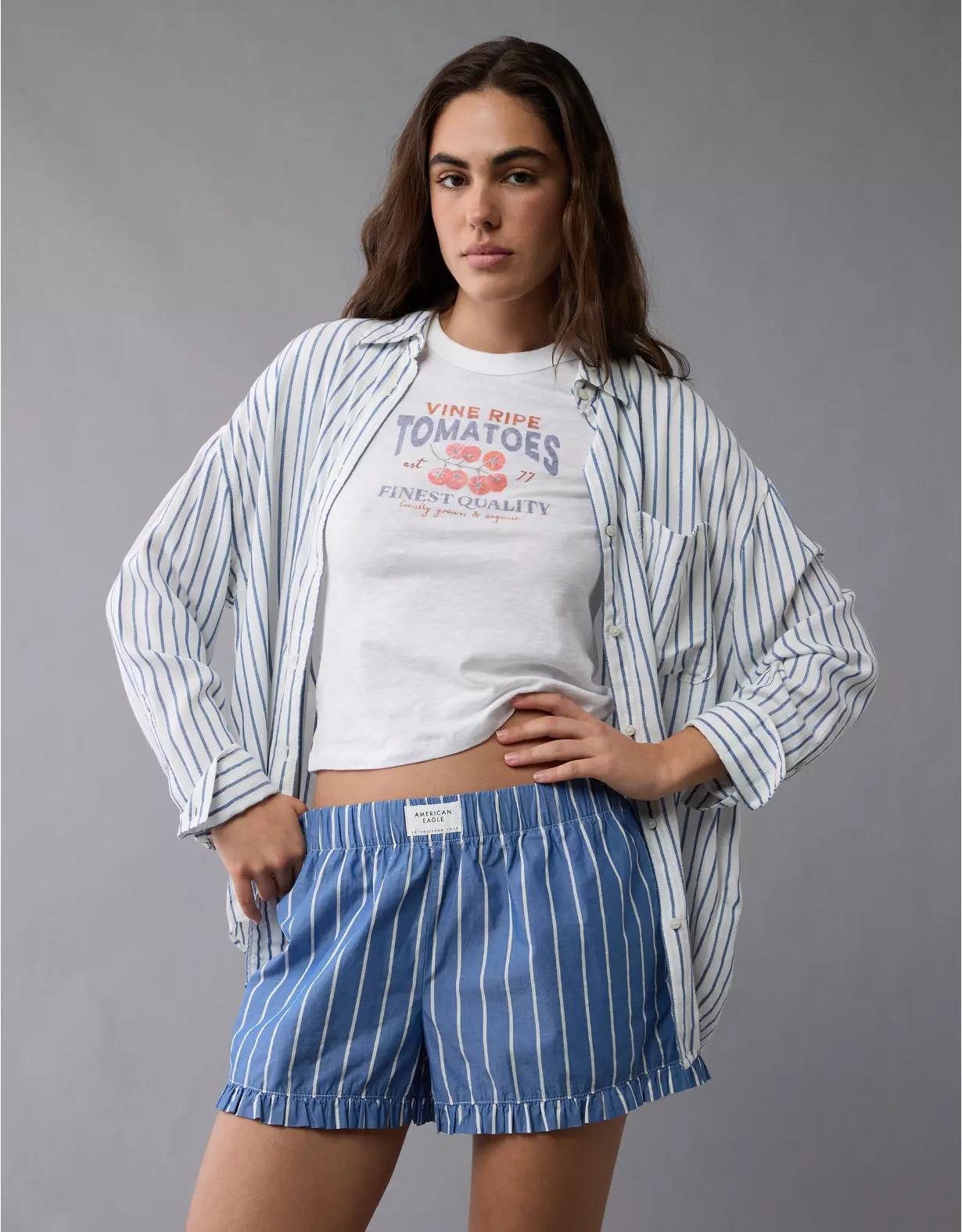 AE Ruffle Boxer Sleep Short Product Image