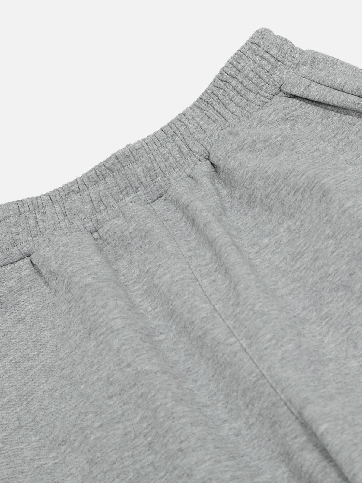 Aelfric Eden Solid Wrinkle Patchwork Sweatpants Product Image