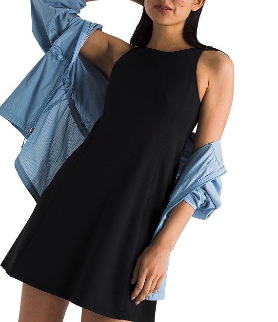The North Face Dune Sky Crew Neck Sleeveless A-Line Dress Product Image