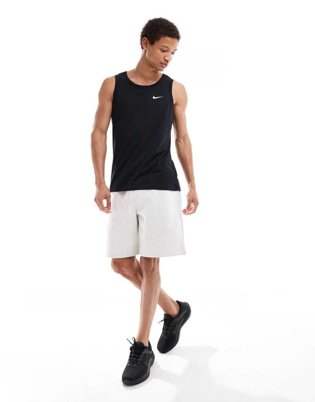 Nike Training Dri-FIT tank in black Product Image