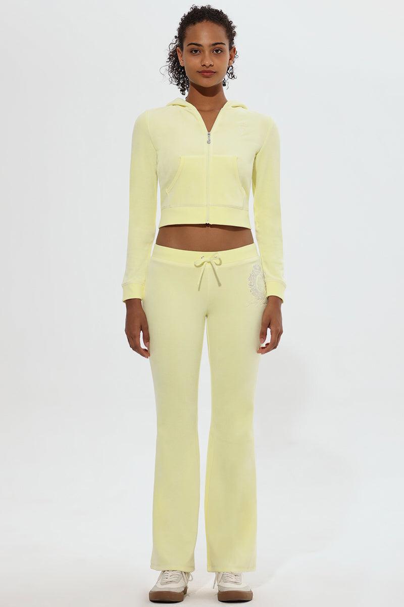 Crown Heritage Cotton Velour Hoodie Product Image