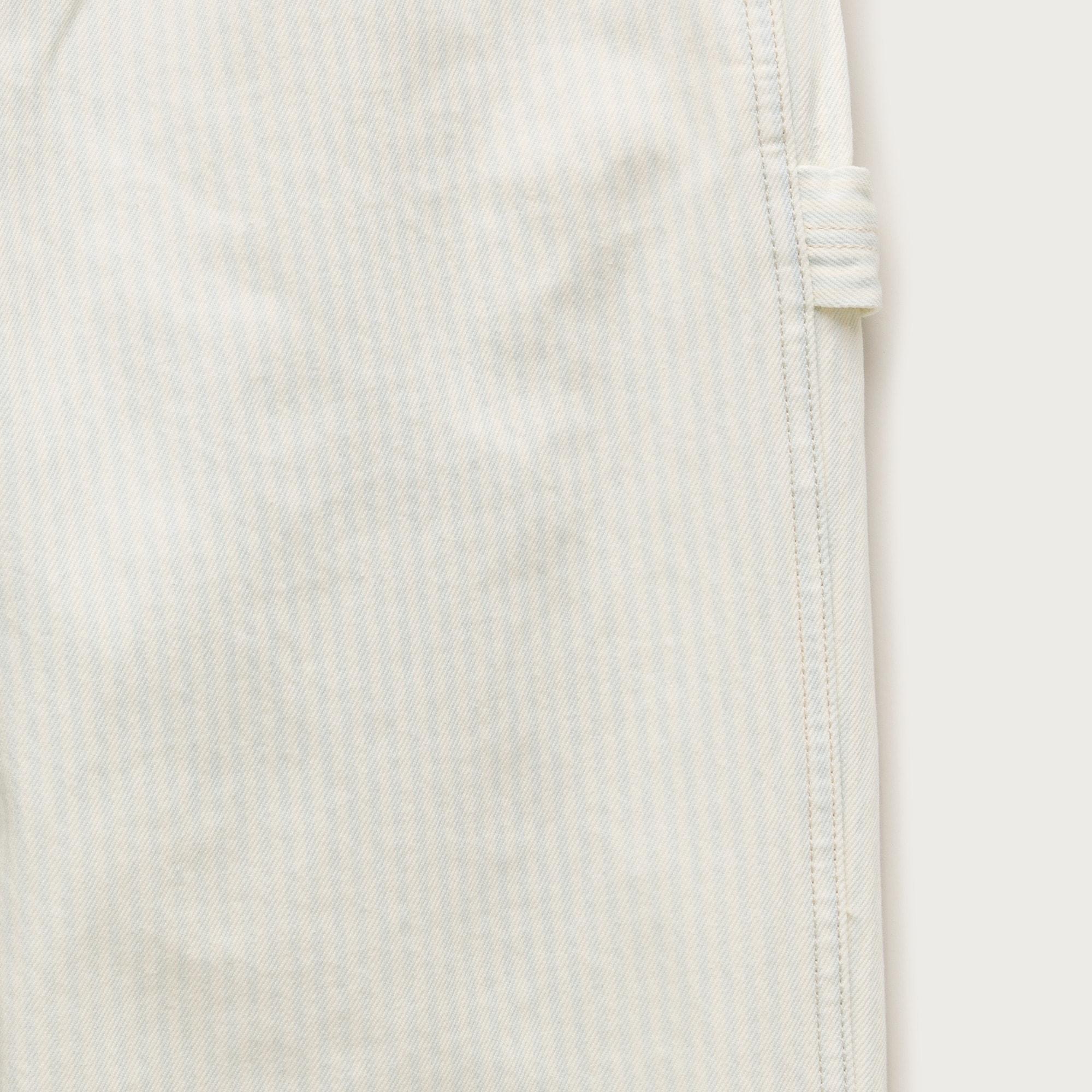 Relaxed-fit carpenter pant in faded stripe Product Image