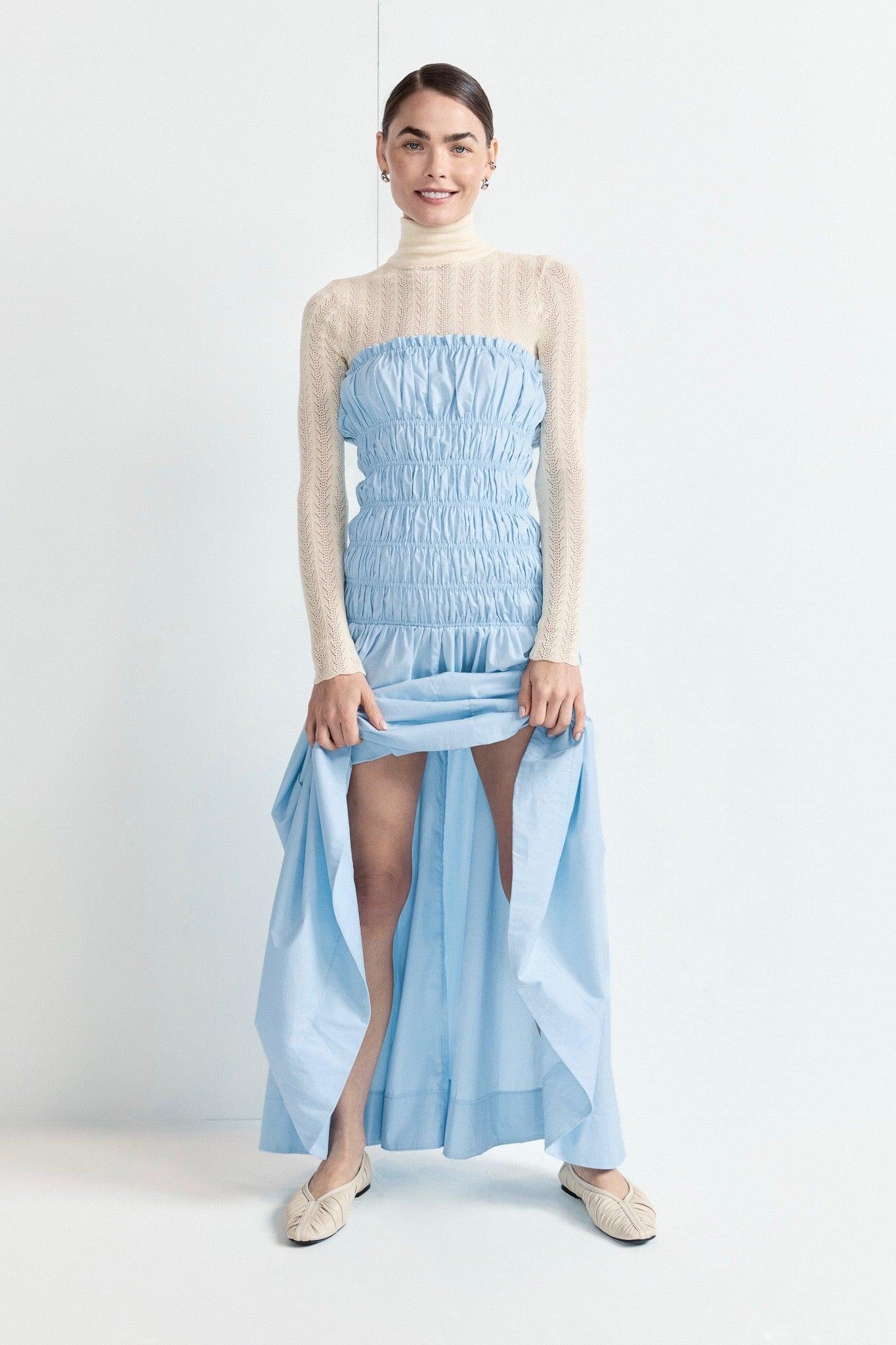 Isabel Maxi Dress Sky Product Image