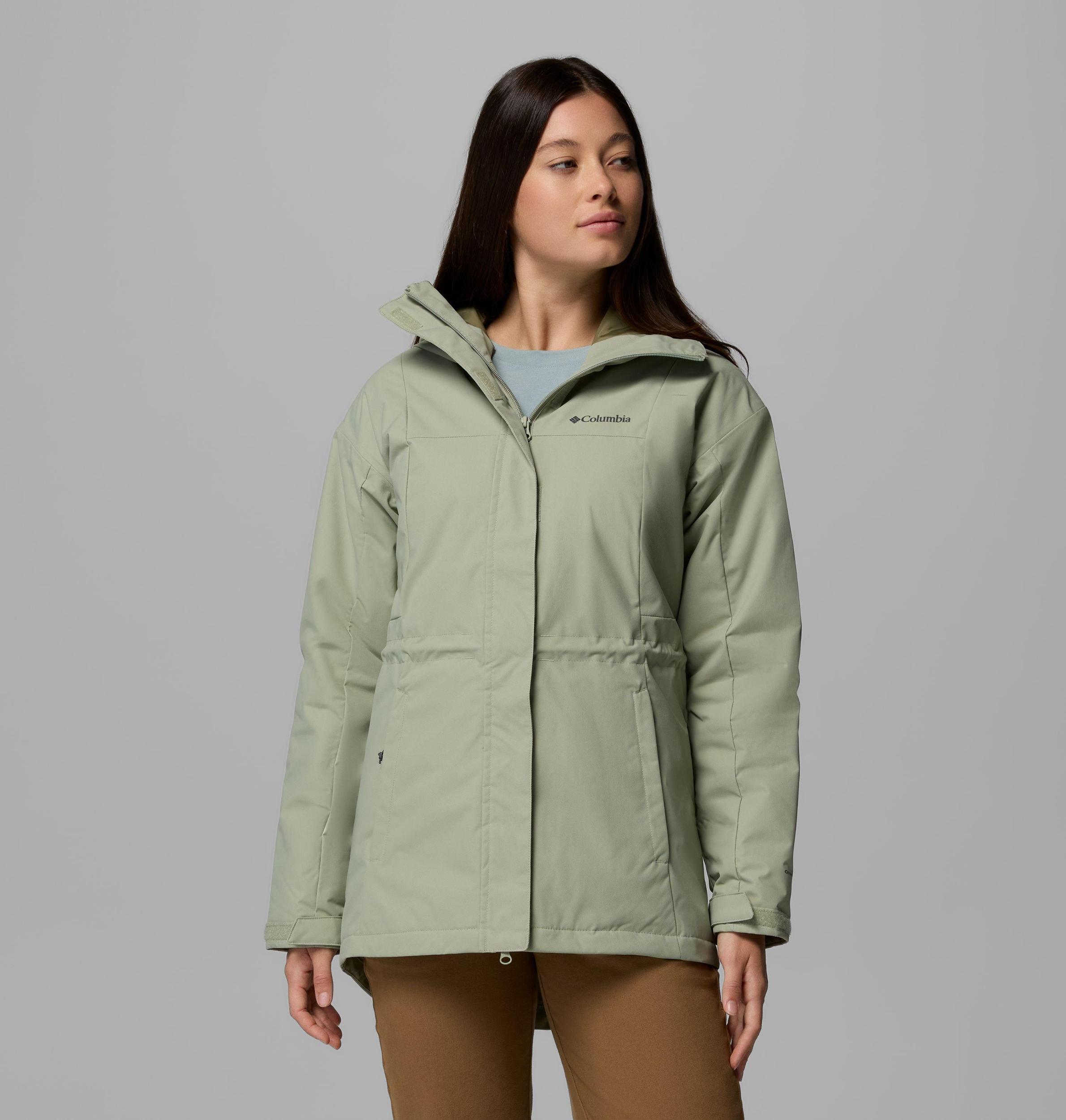 Columbia Womens Hikebound II Long Insulated Jacket- Product Image
