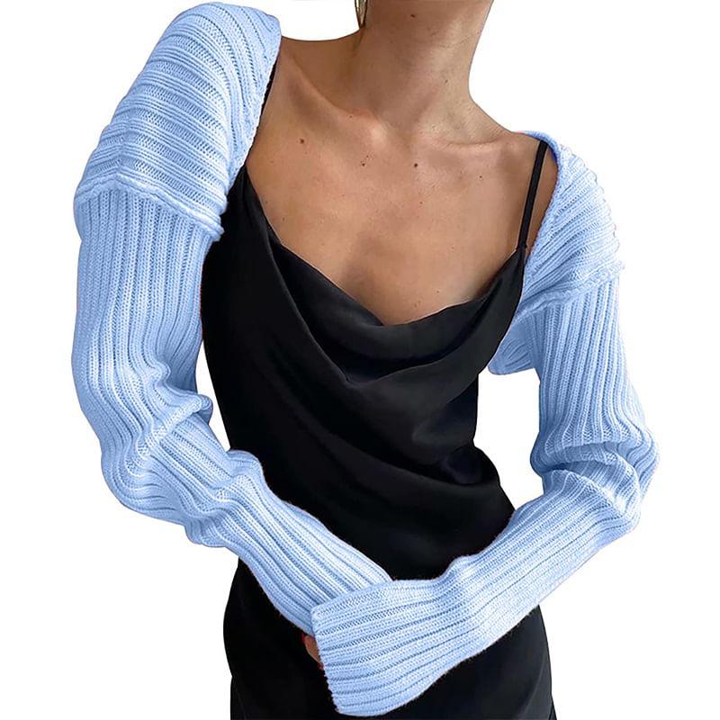 Rib Knit Shrug Product Image