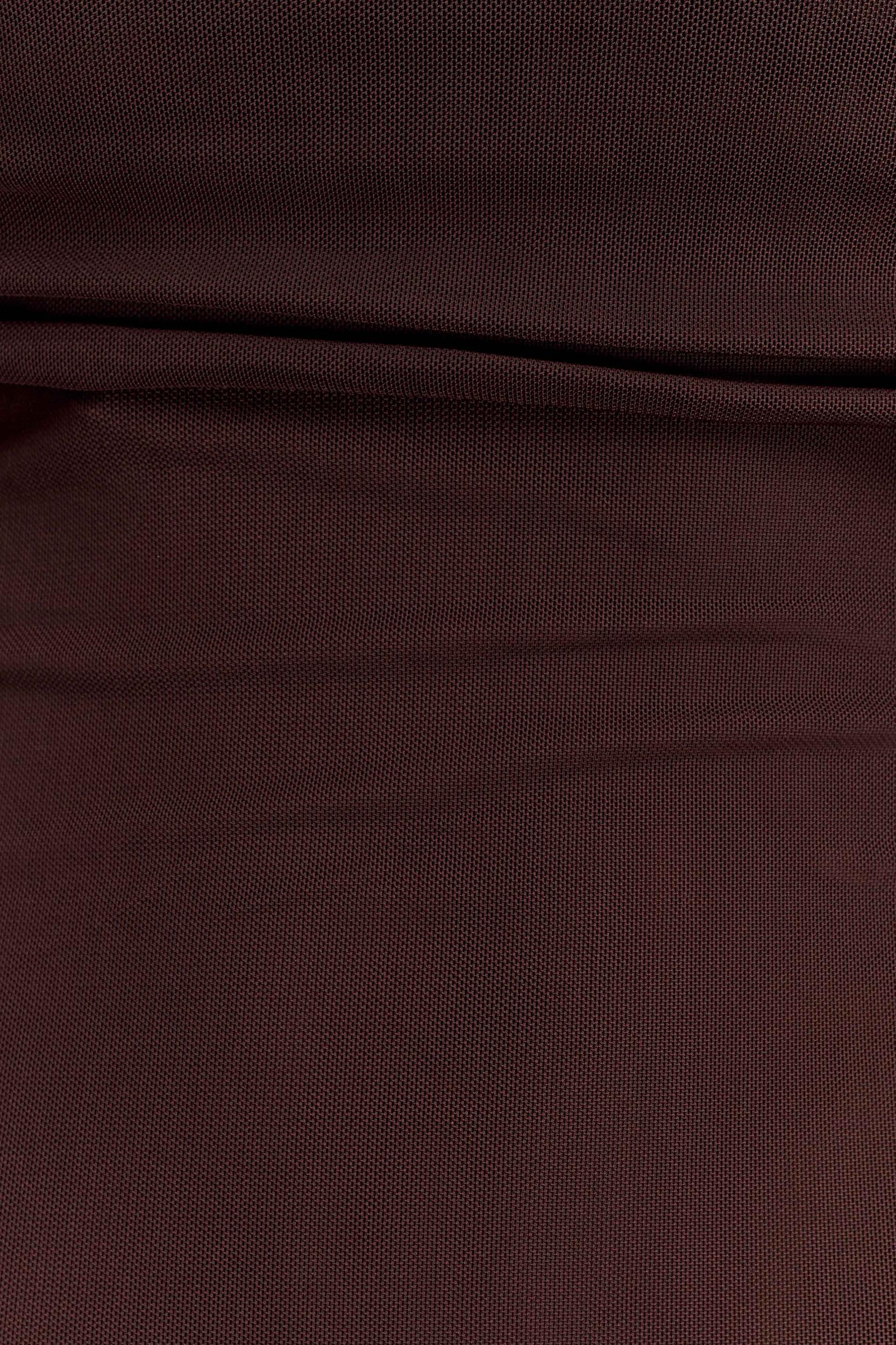 Josie Off Shoulder Mesh Maxi Dress - Dark Brown Product Image