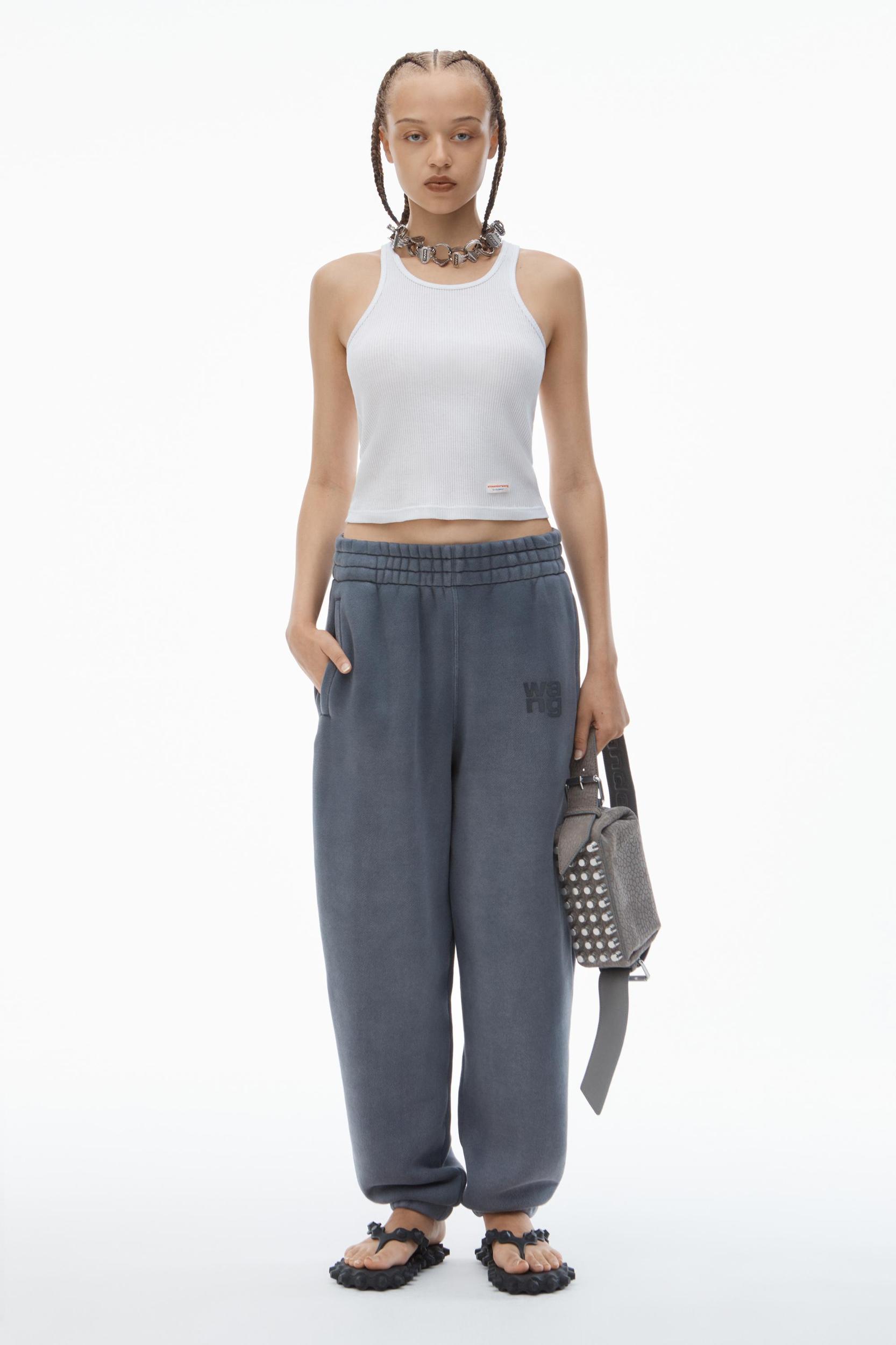 Puff Logo Sweatpant In Structured Terry Product Image