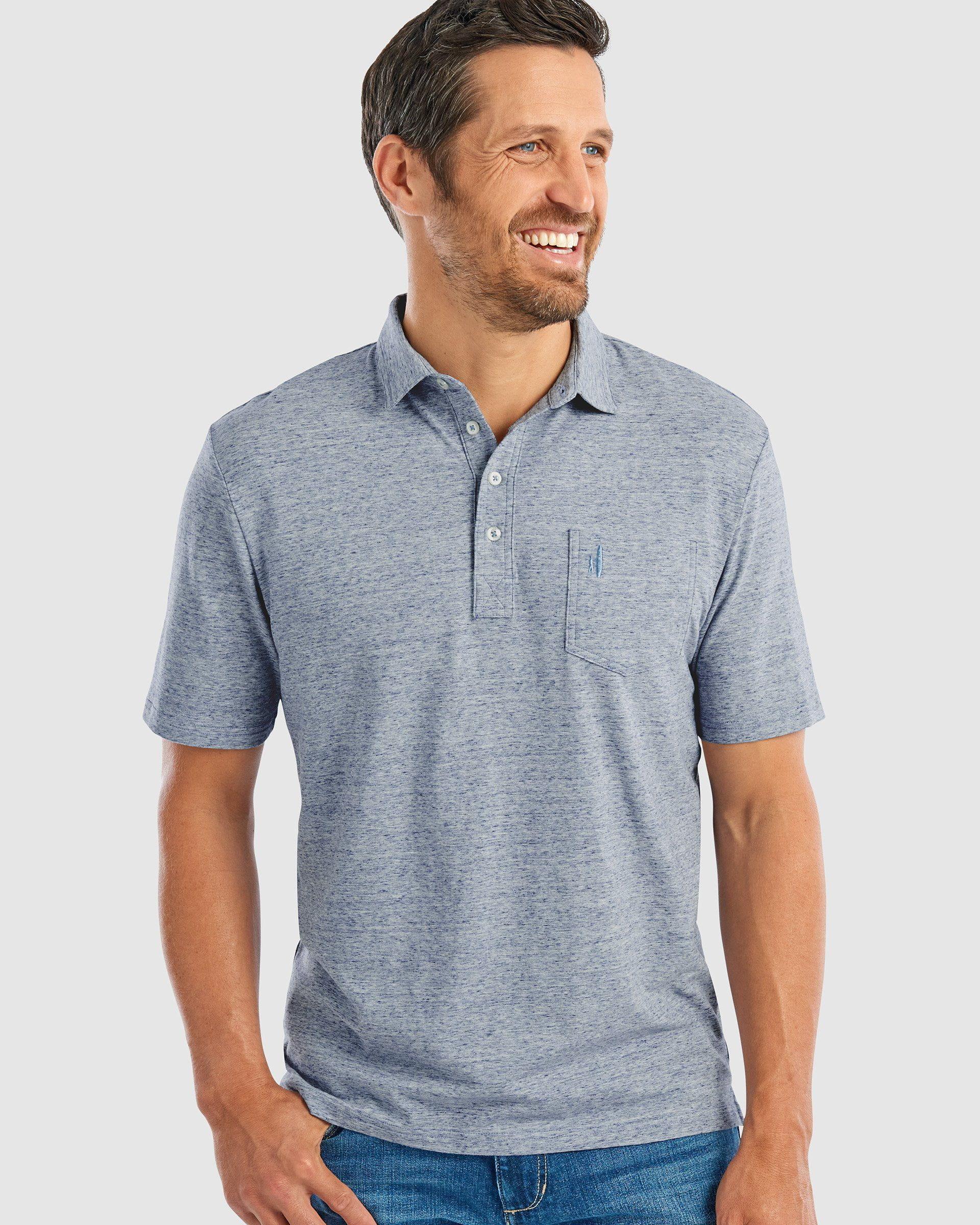 GS- TEST -  Heathered Original Polo Product Image
