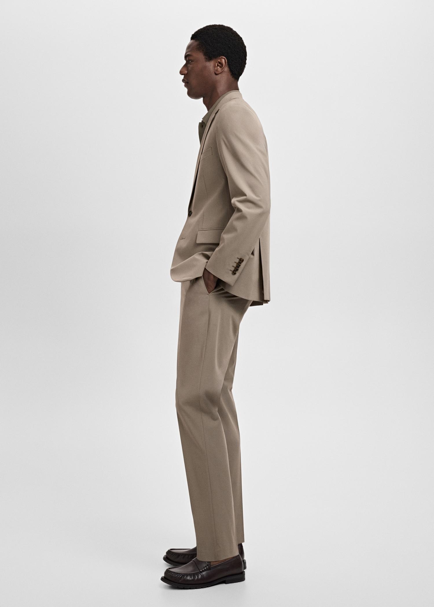 Milan slim-fit suit pants - Men | MANGO USA Product Image