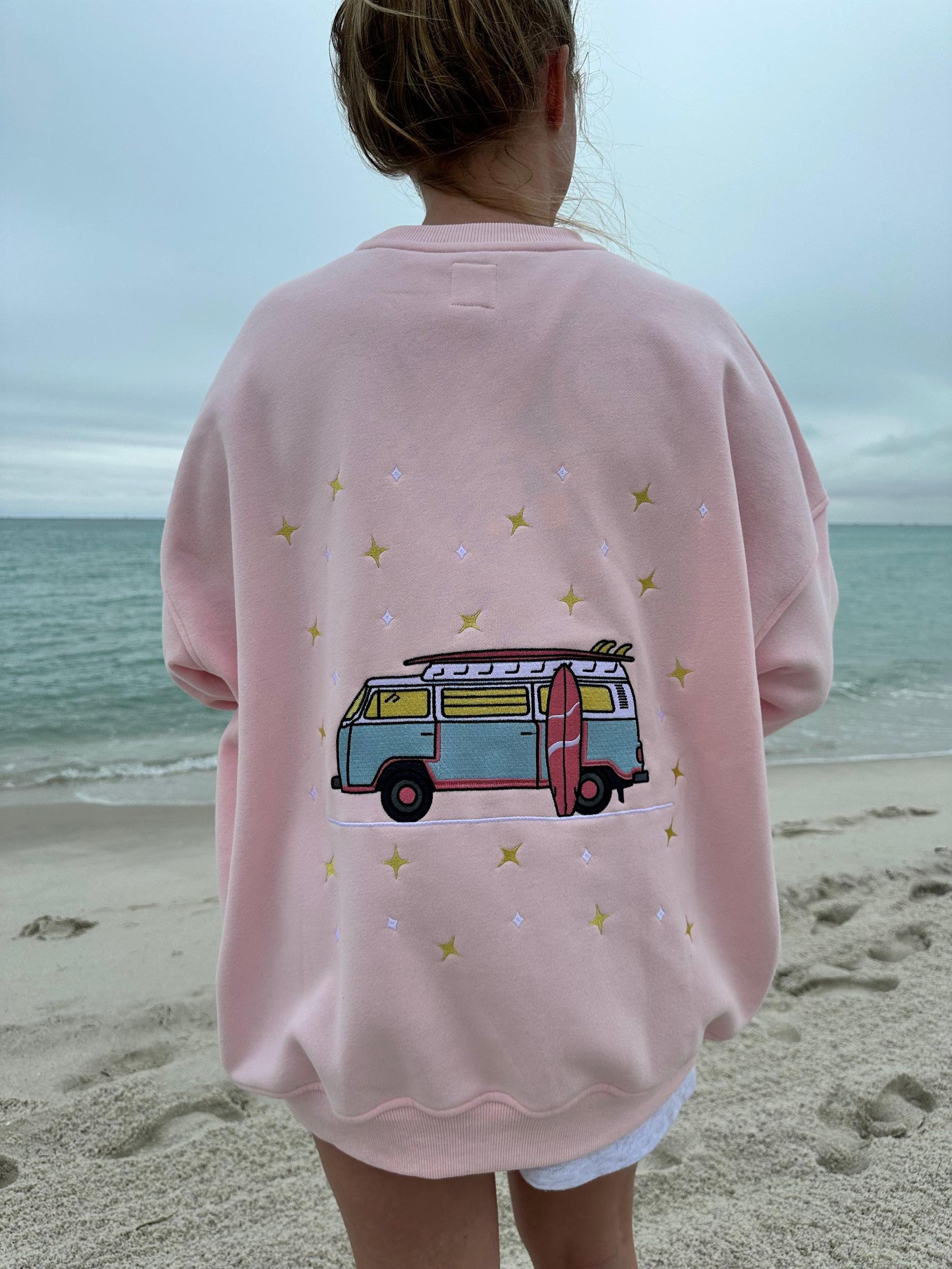 Embroider Van Star Sweatshirt Product Image