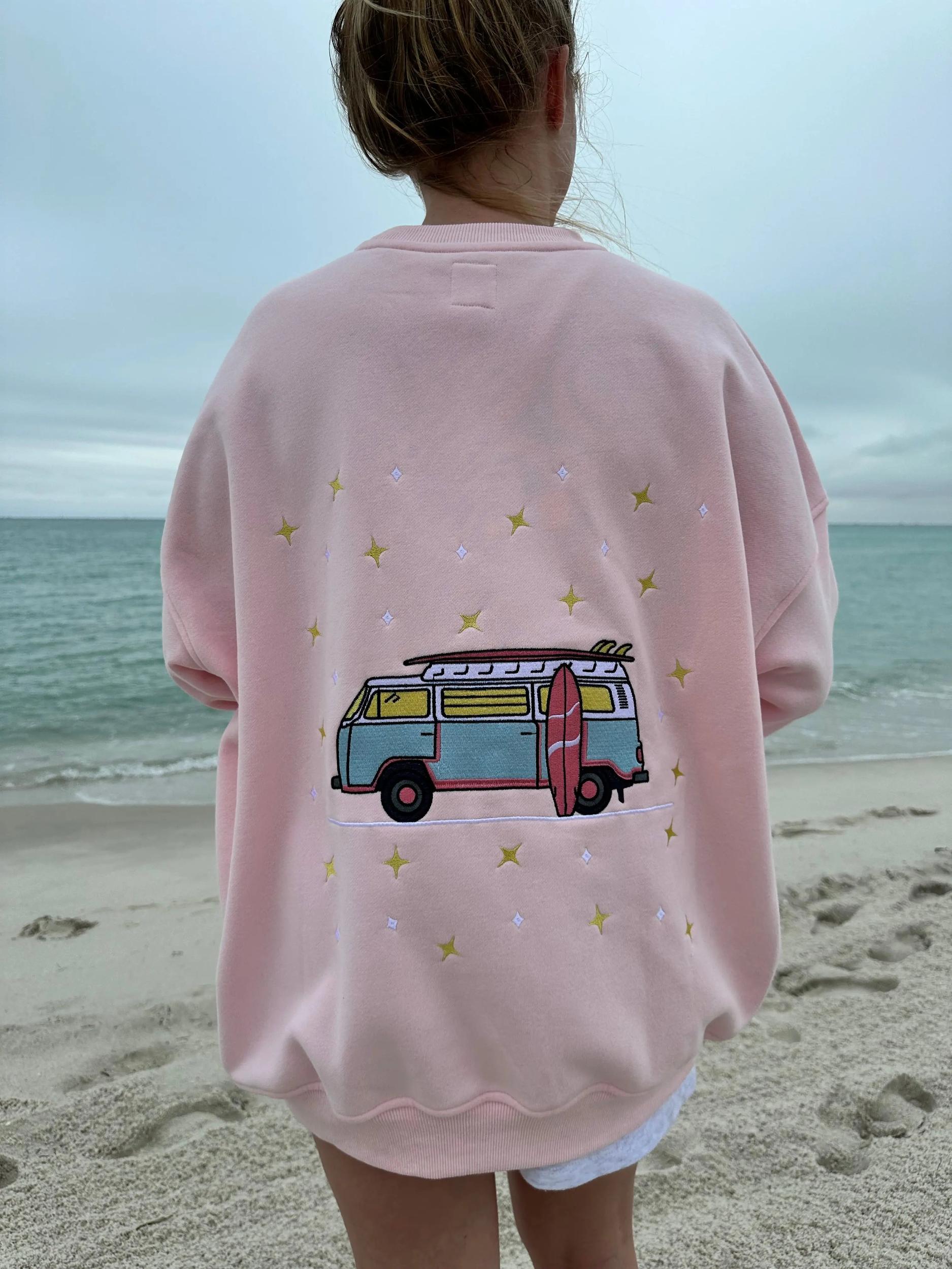 Embroider Van Star Sweatshirt Product Image