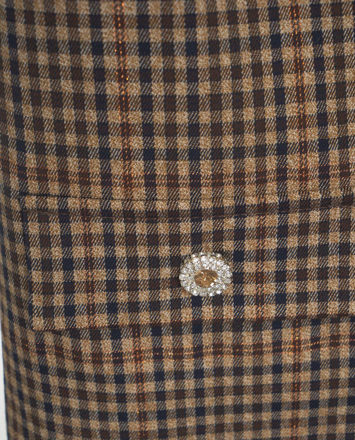 Checkered midi dress Product Image