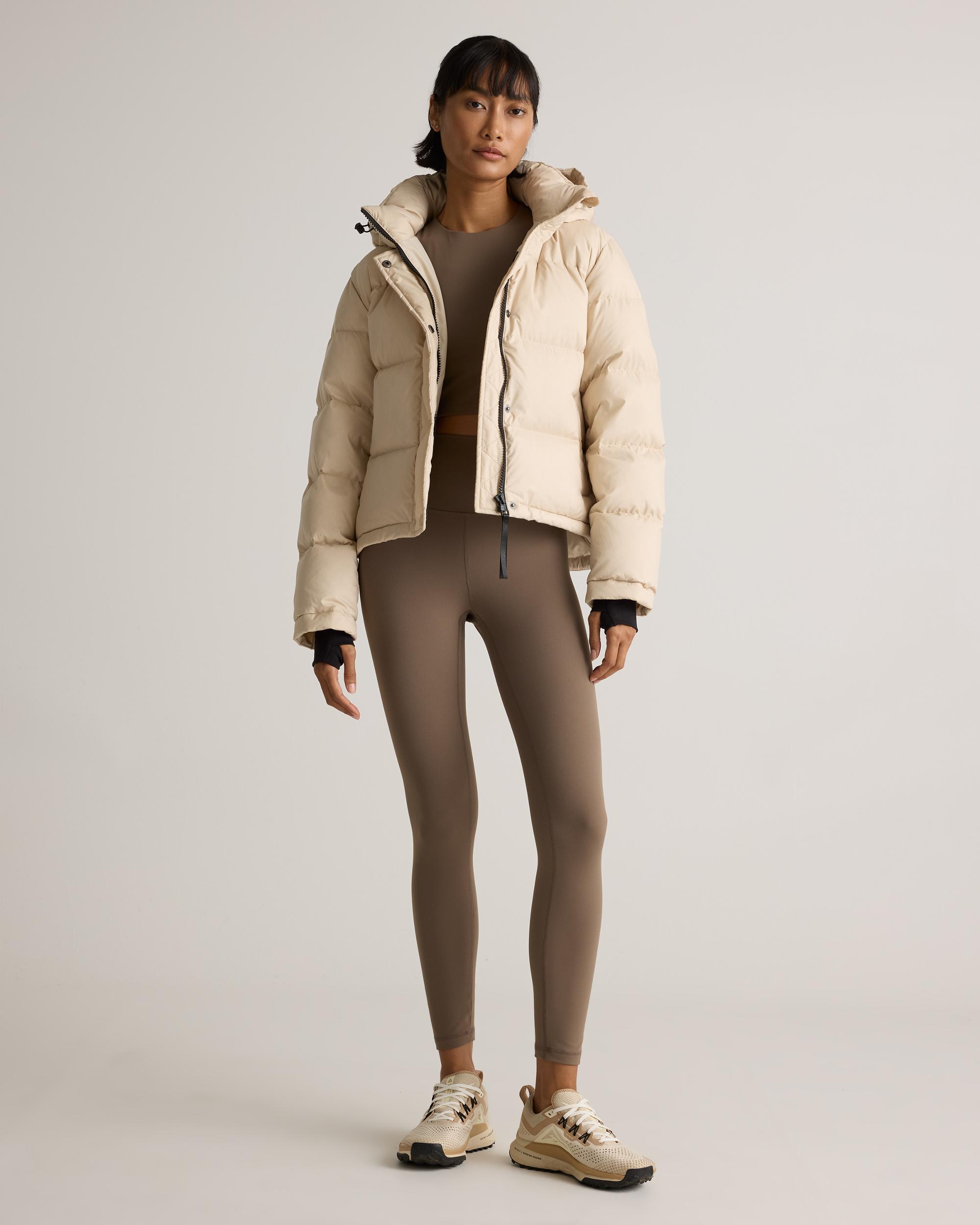 Quince | Women's Responsible Down Cropped Puffer Jacket Recycled Polyester Product Image